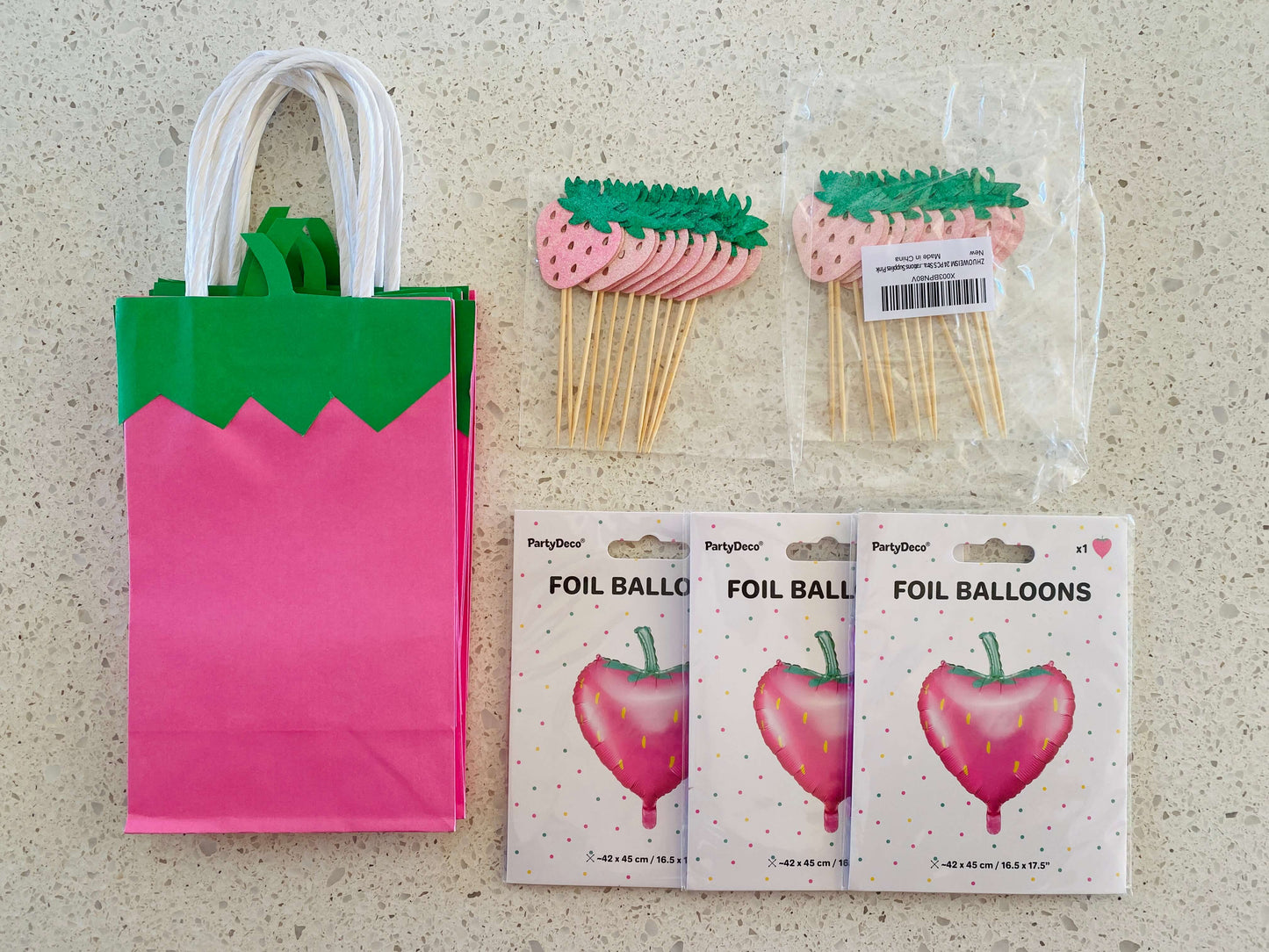 Strawberry Birthday Supplies