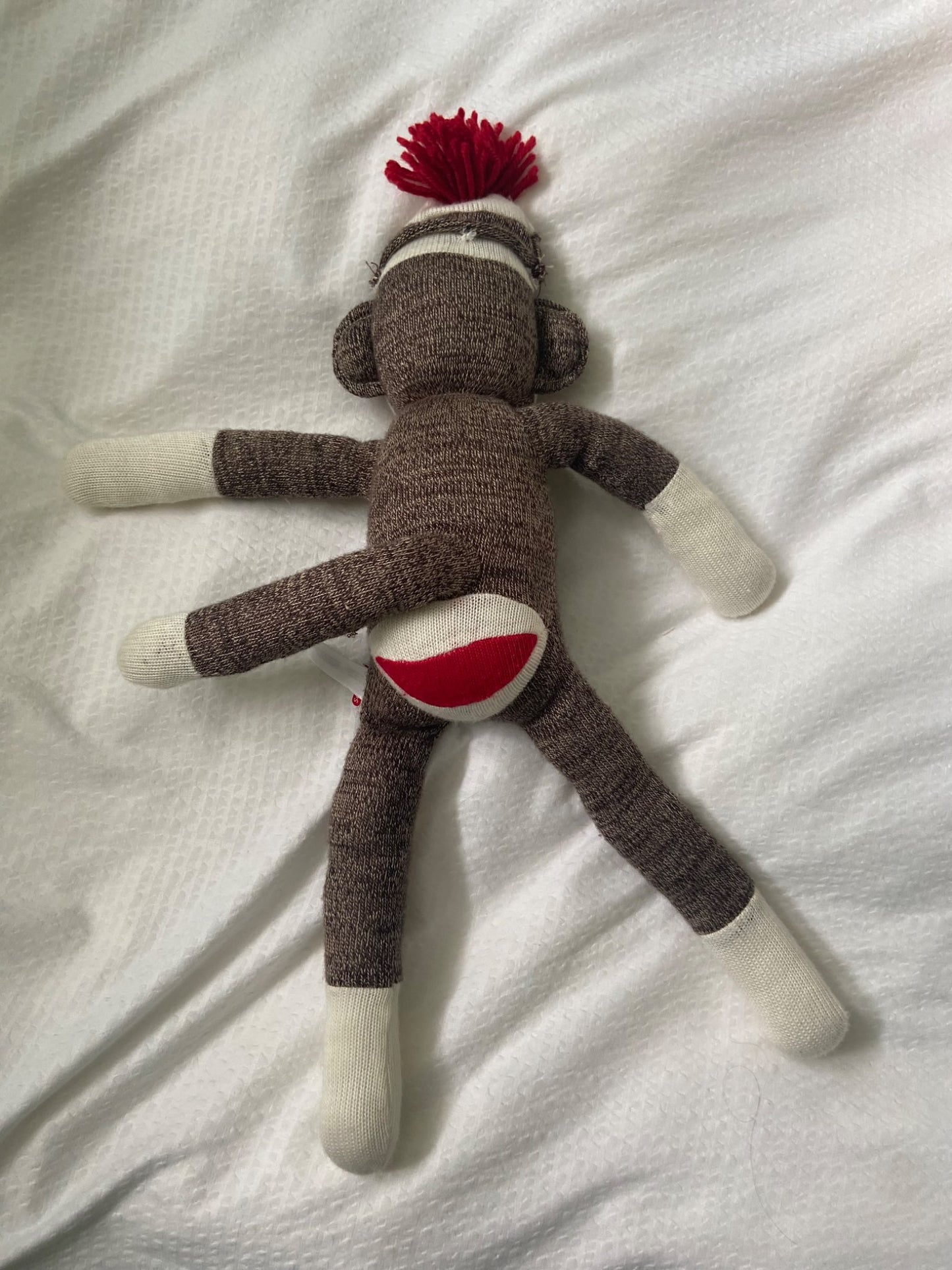 Schylling Brown Sock Monkey 22 inch Plush Toy