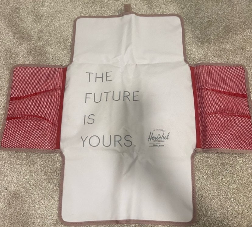 Herschel travel foldable change pad