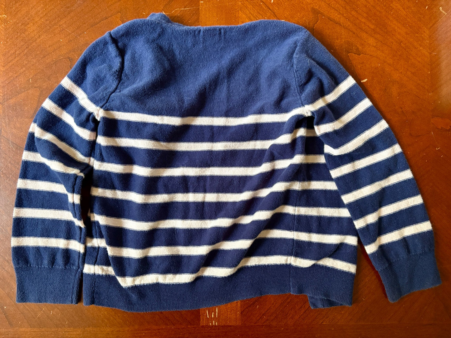 3 pcs Girls Jeans and Long Sleeve Outfit with Cardigan (Retails $48), Kids 4/4T