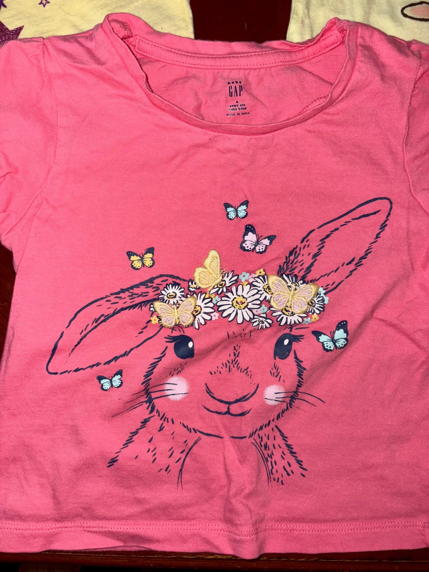 3 pcs Girls Gap T-Shirt Bundle (Retails $36), Kids 4/4T