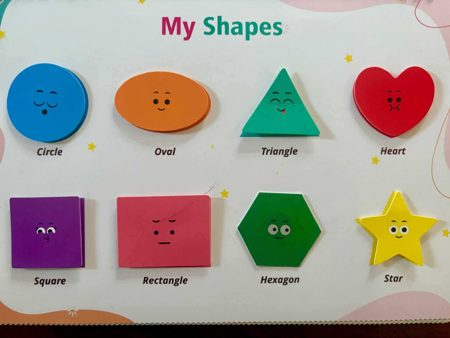 My Preschool Busy Book Dry-Erase and Velcro Learning
