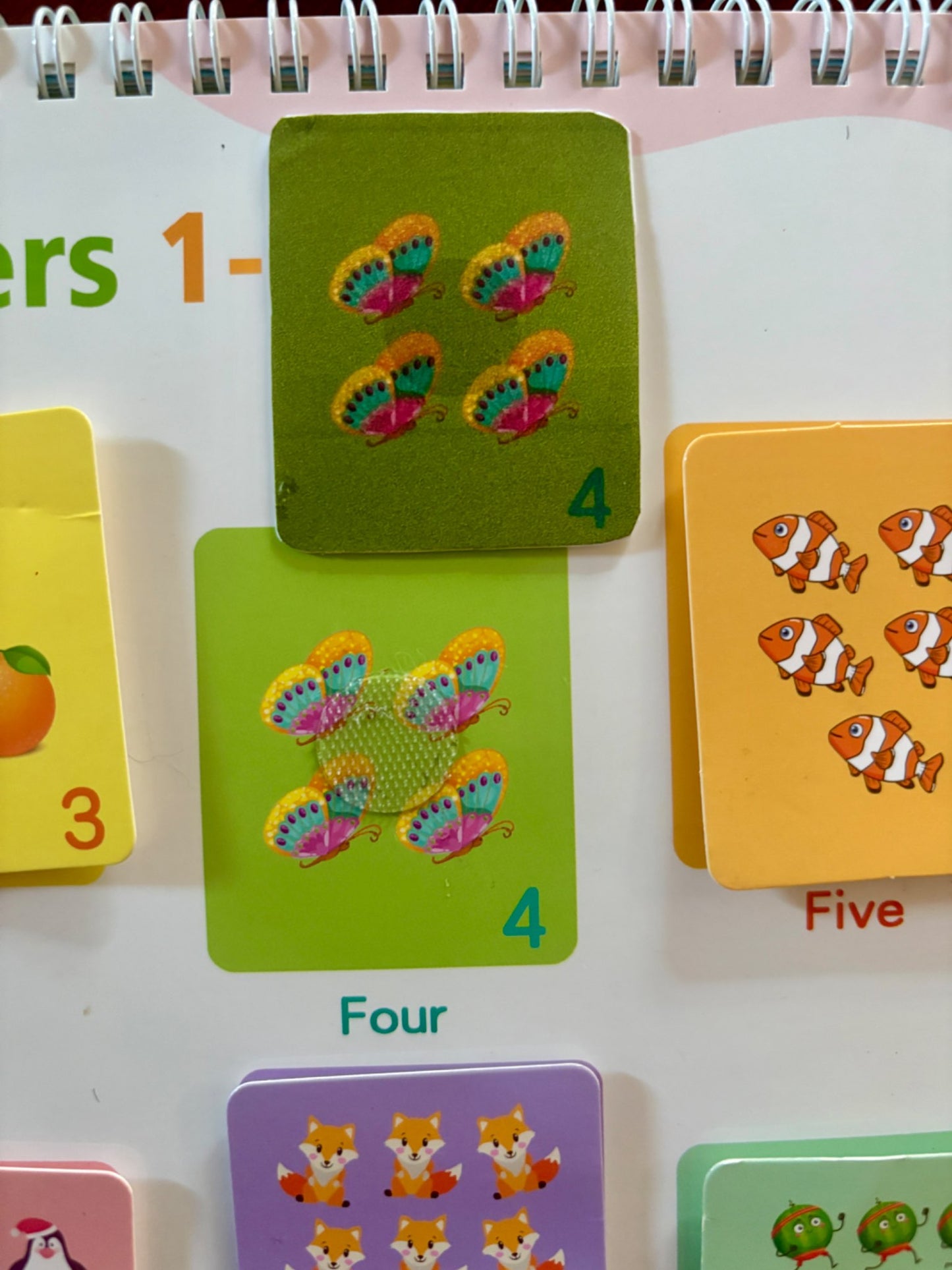 My Preschool Busy Book Dry-Erase and Velcro Learning