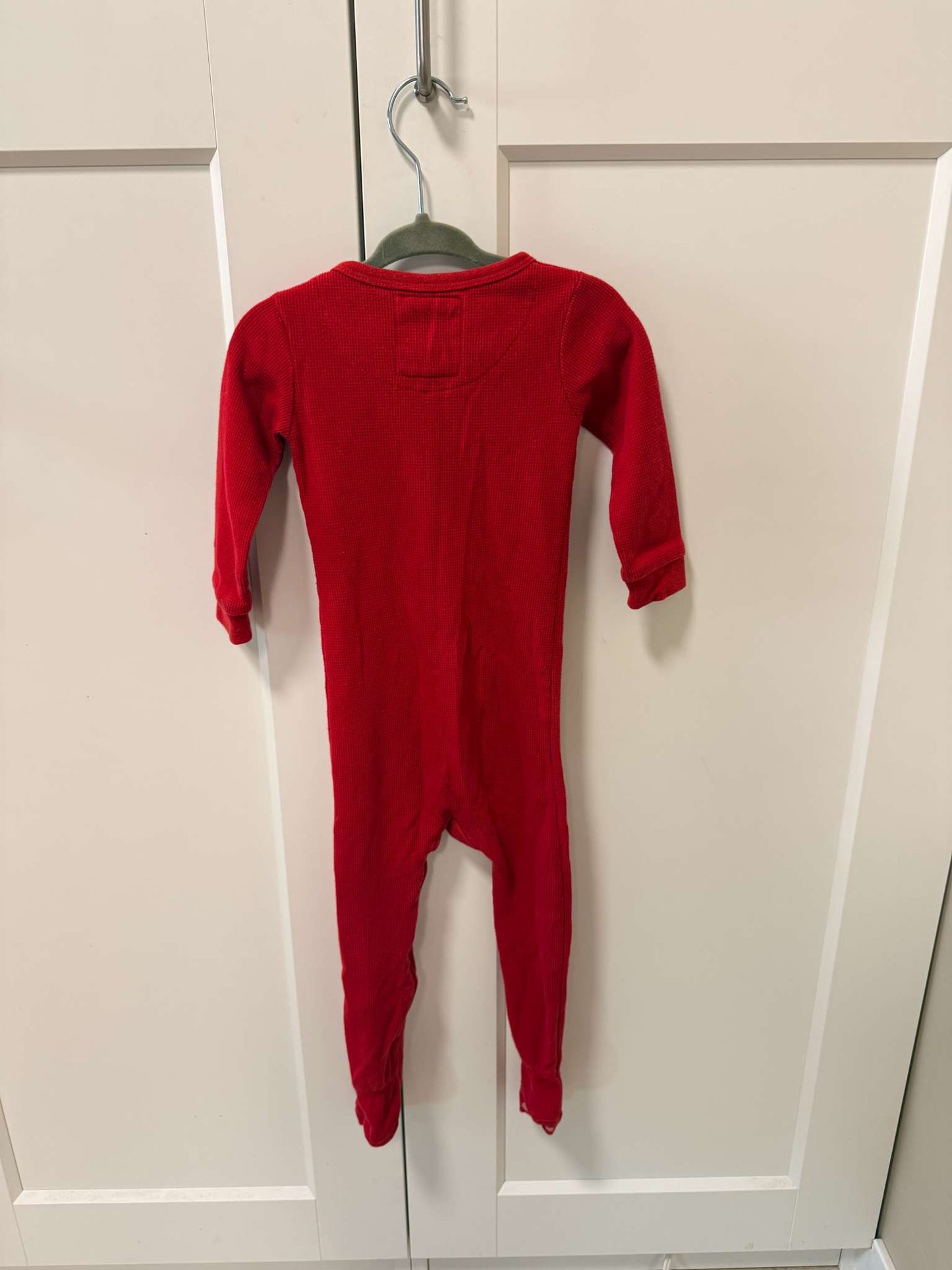 Arborist waffle-knit onesie pajamas, Kids 24 Month (18-24M)