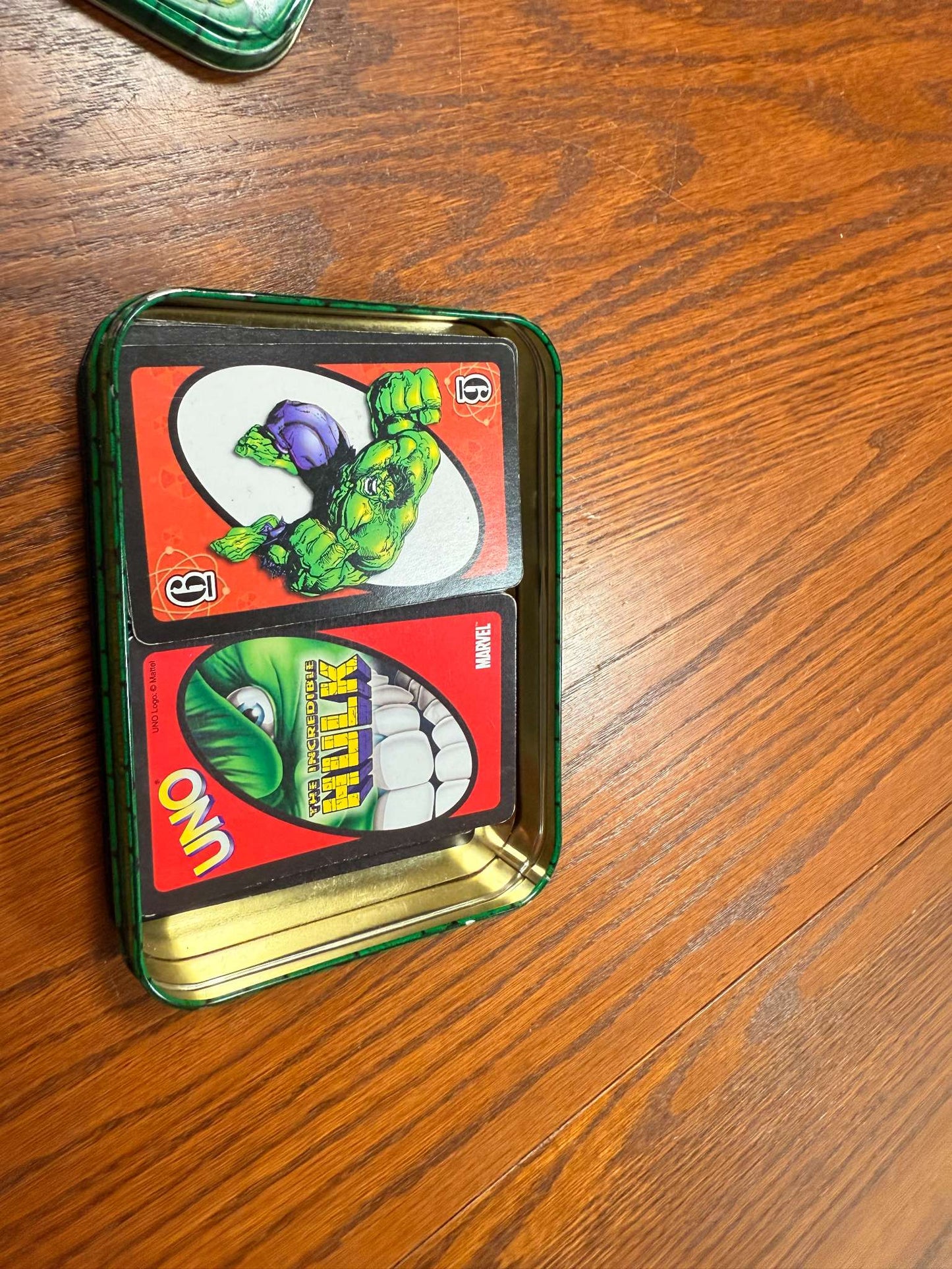 Marvel The Incredible Hulk UNO
