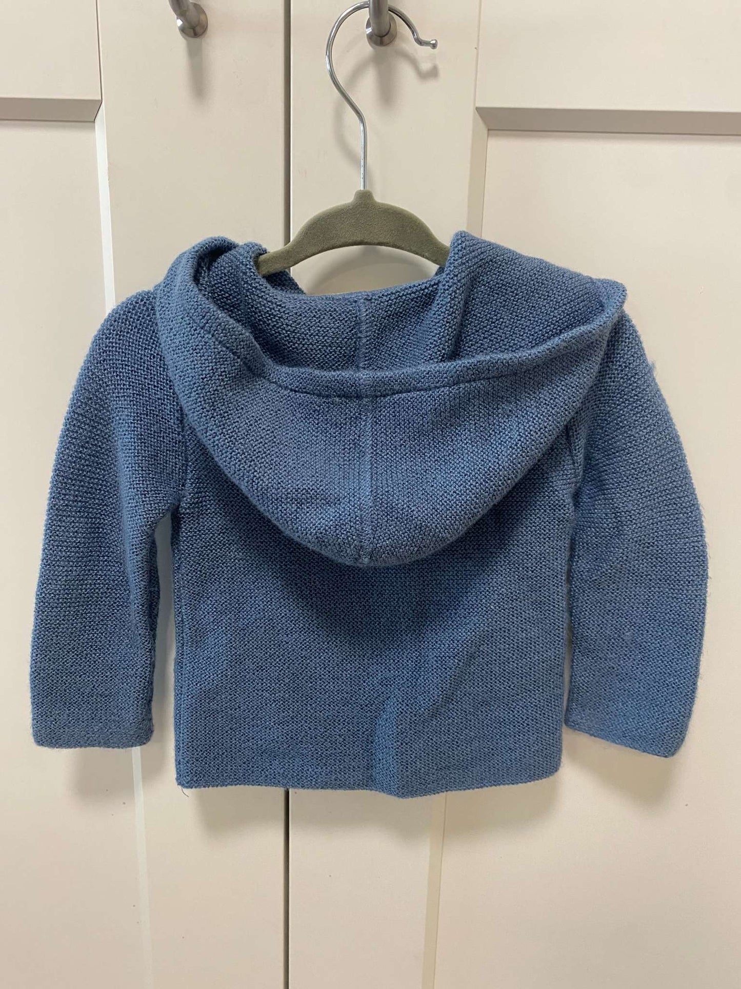 100% Baby Alpaca hooded sweater, Kids 9 Month (6-9M)