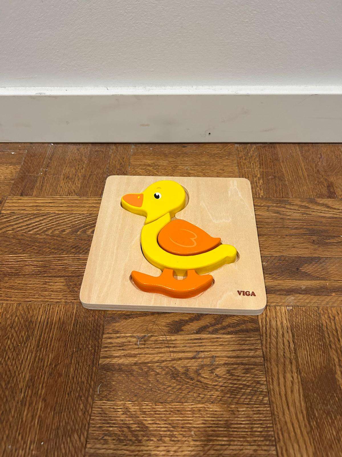 Duck wooden puzzle