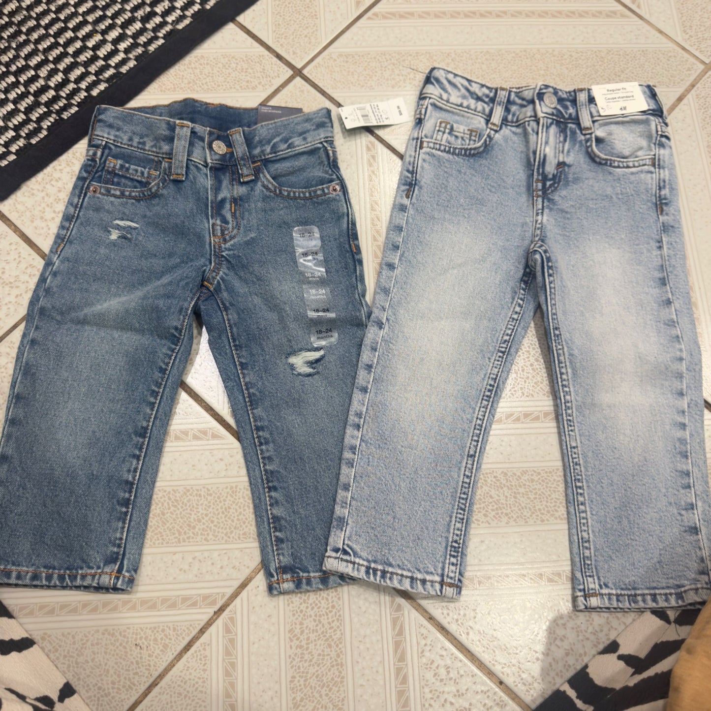 Brand new baby boy jeans 18-24 months , Kids 24 Month (18-24M)