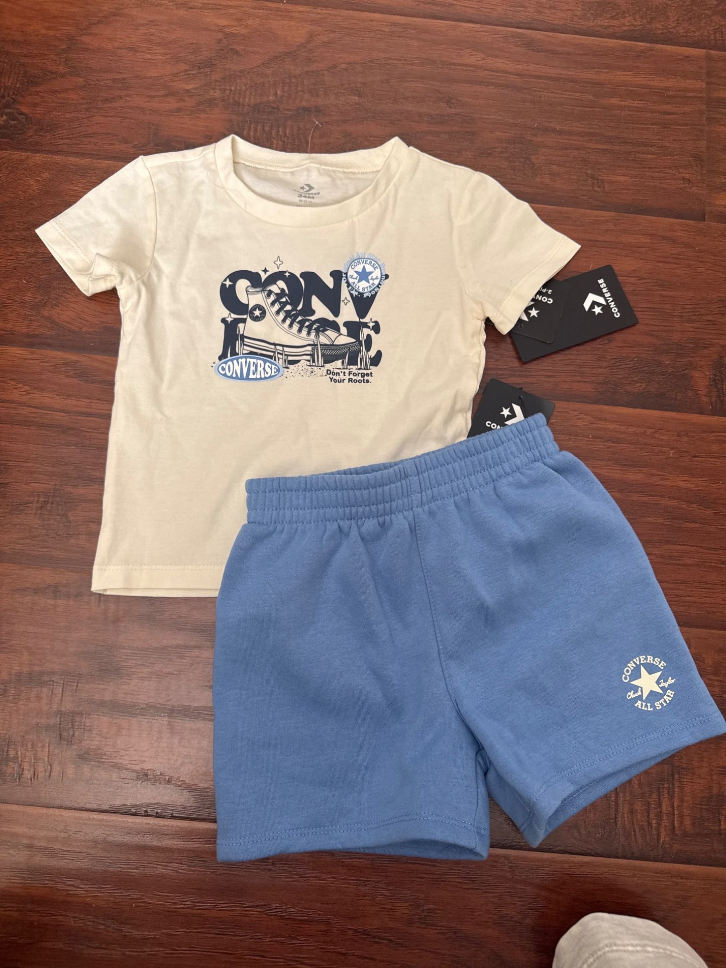 Brand new converse short set 24 mo tha , Kids 24 Month (18-24M)