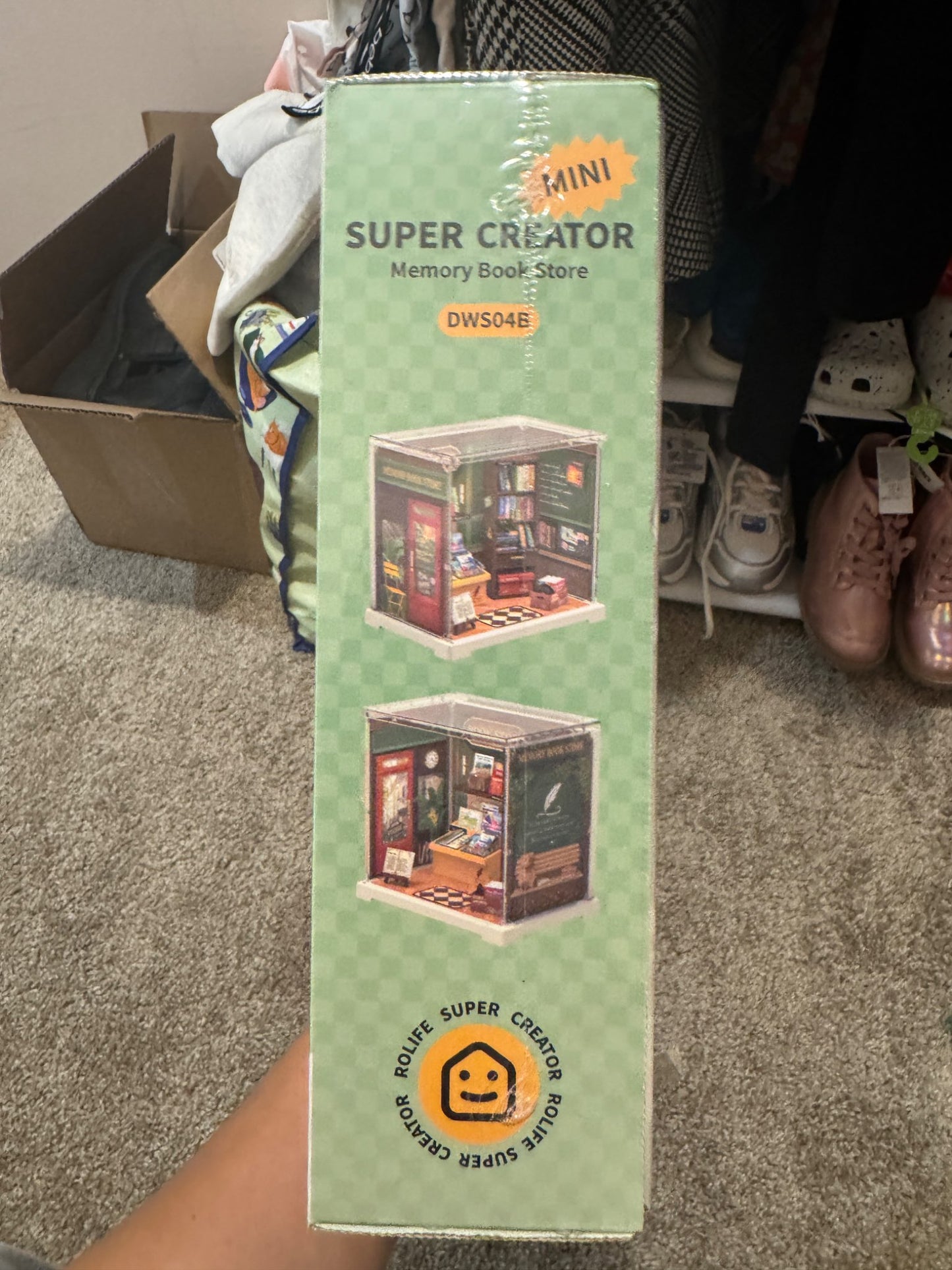 Super creator DIY modeling kit book store new