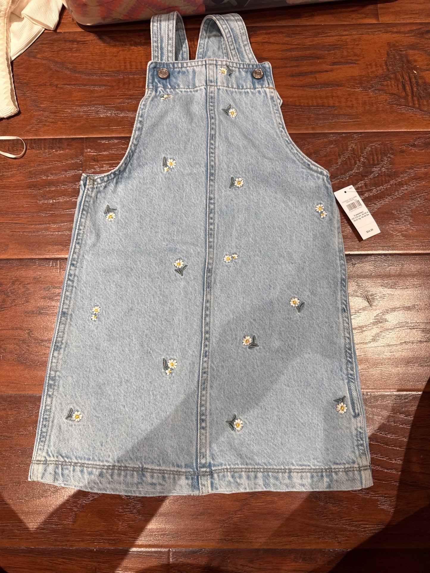Gap size 5 Jean dress NWT , Kids 5/5T