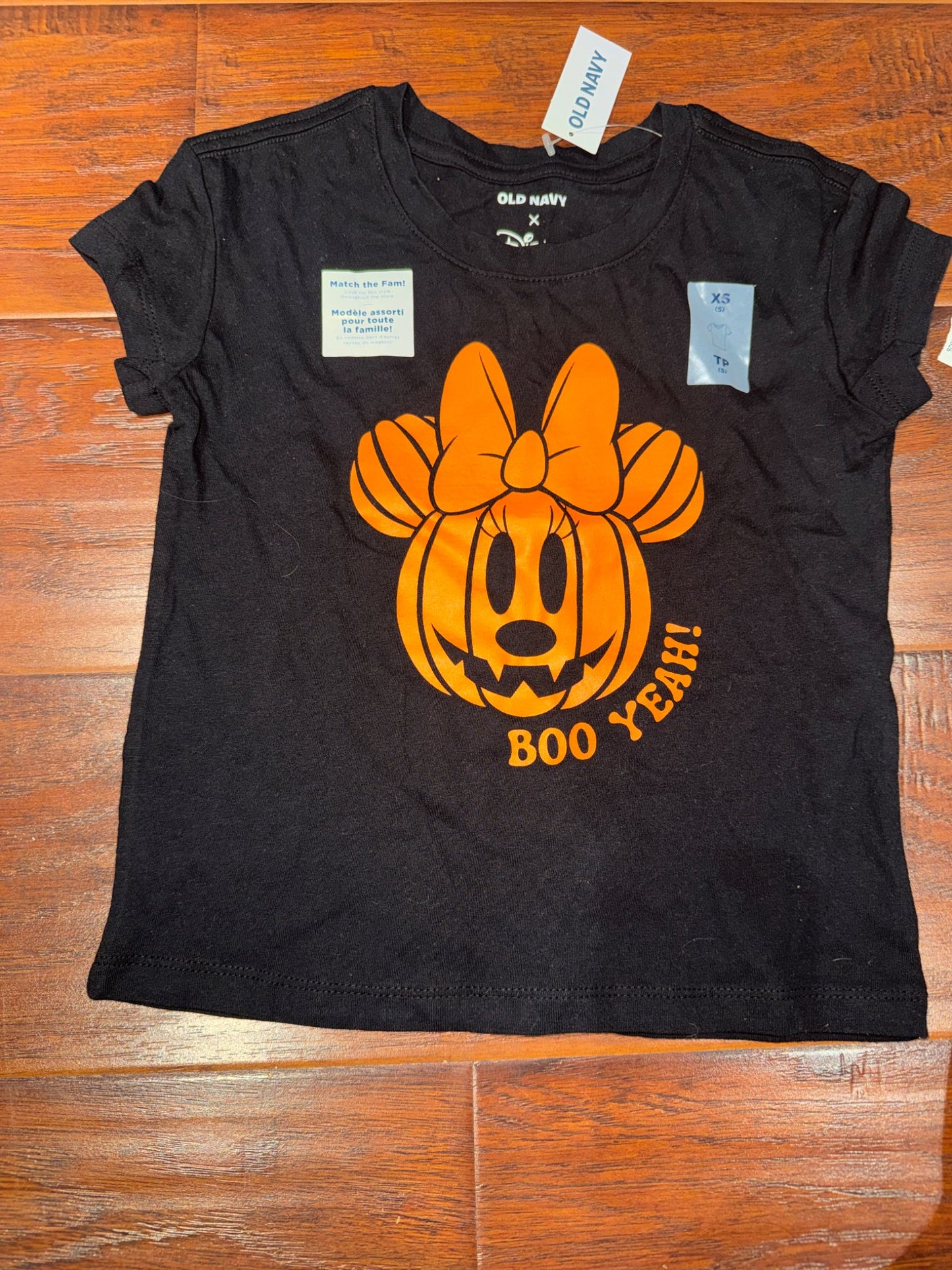 Minnie Mouse pumpkins shirt NWT 5t old navy , Kids 5/5T