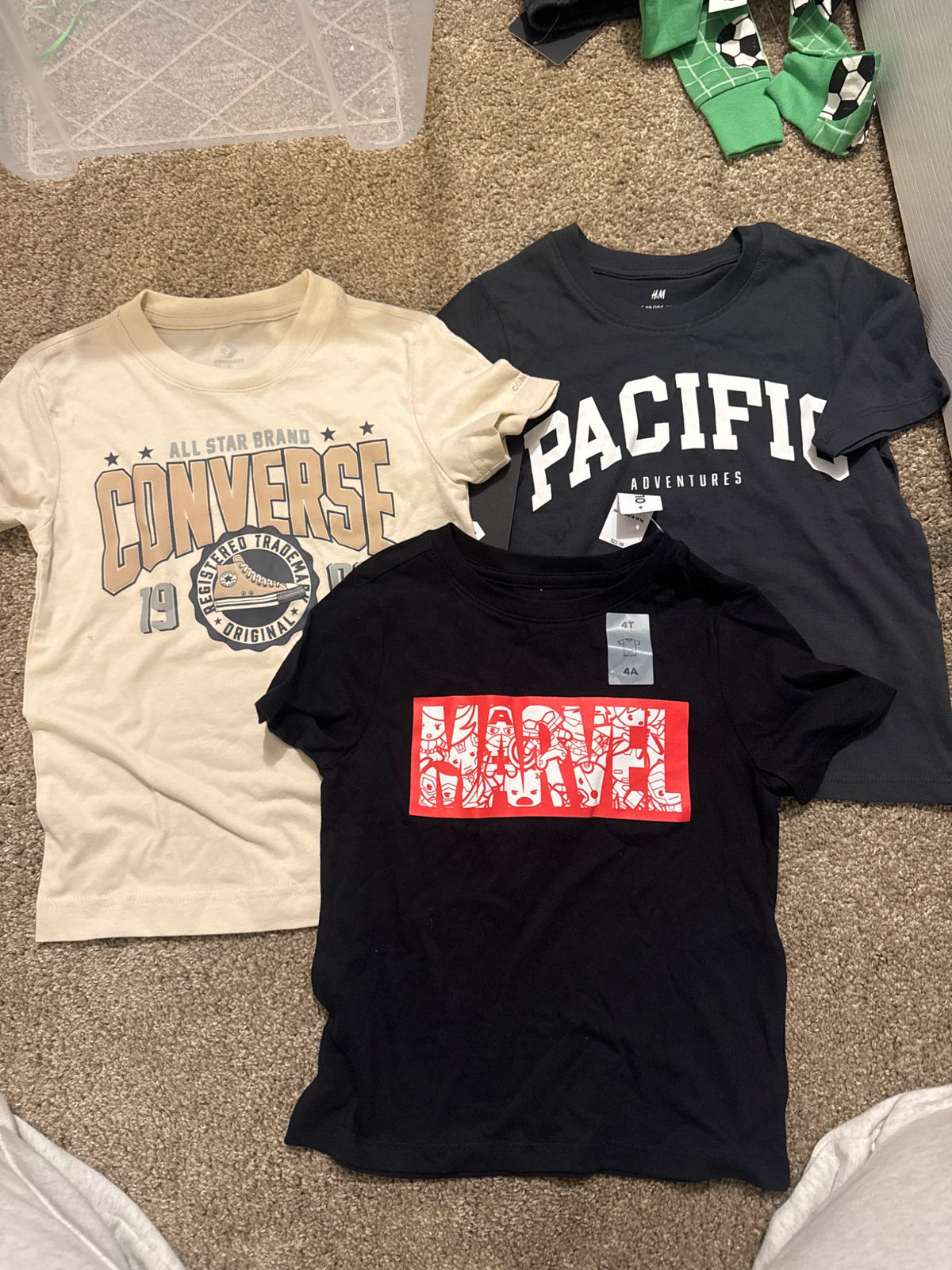 Size 4 new tshirt lot , Kids 4/4T
