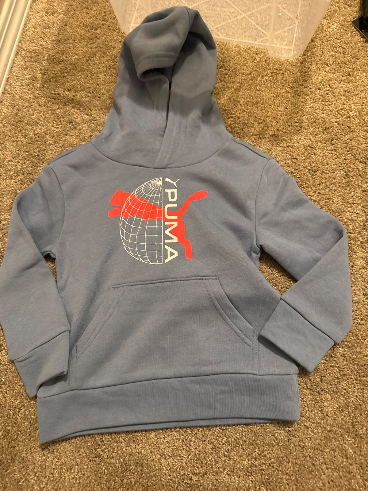 Size 4 puma hoodie new, Kids 4/4T