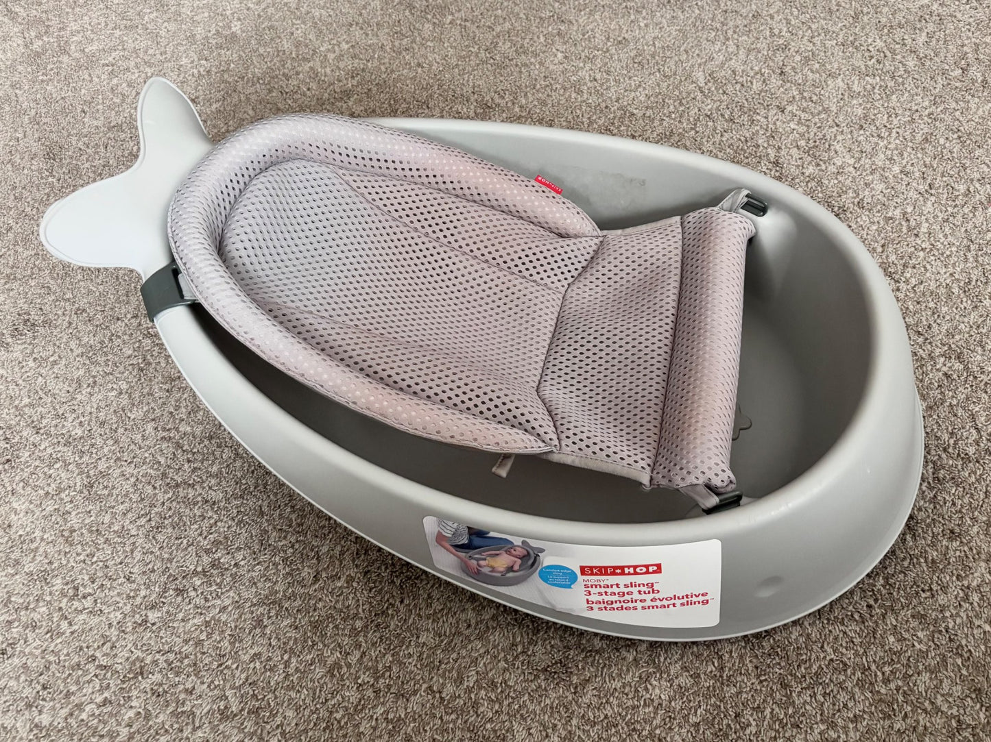 Skip Hop Baby Bath Tub, Grey - Retails $61