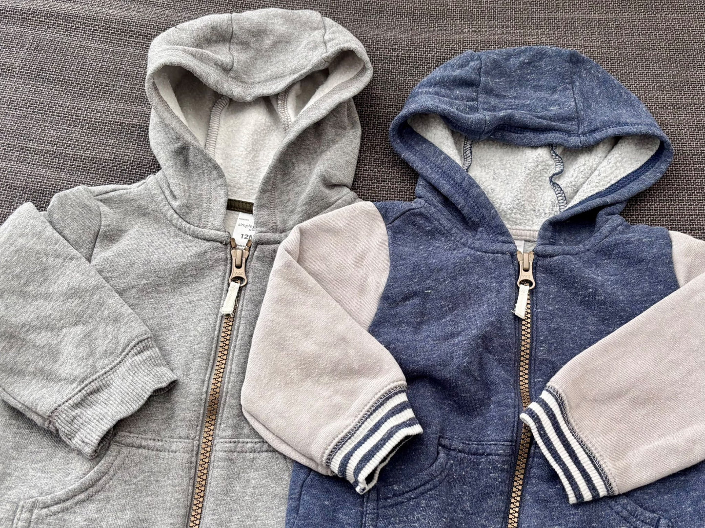 2 x hoodies, 9-12 months, Kids 12 Month (9-12M)