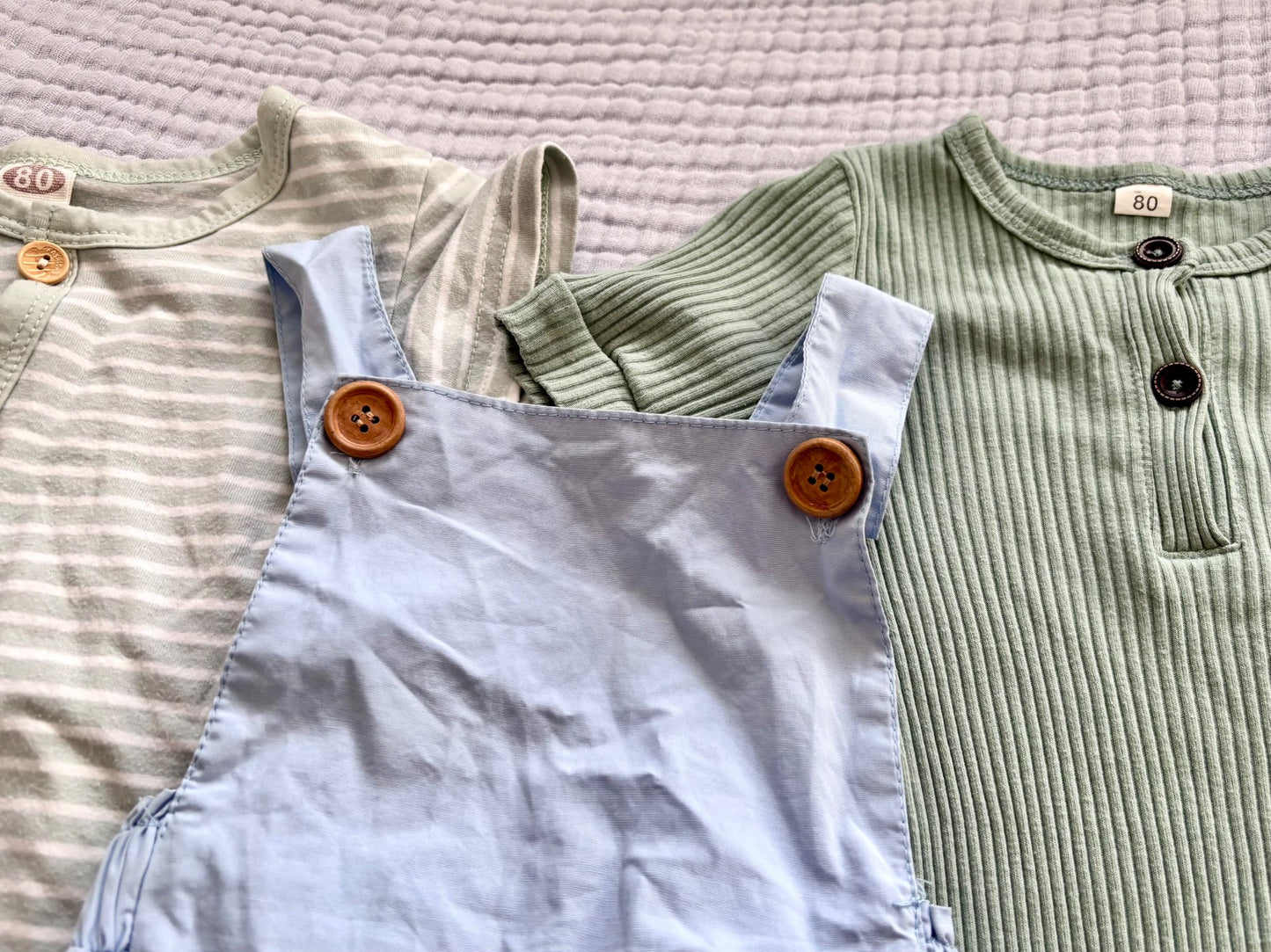 3 x summer outfits, 3-6 months, like new, Kids 6 Month (3-6M)