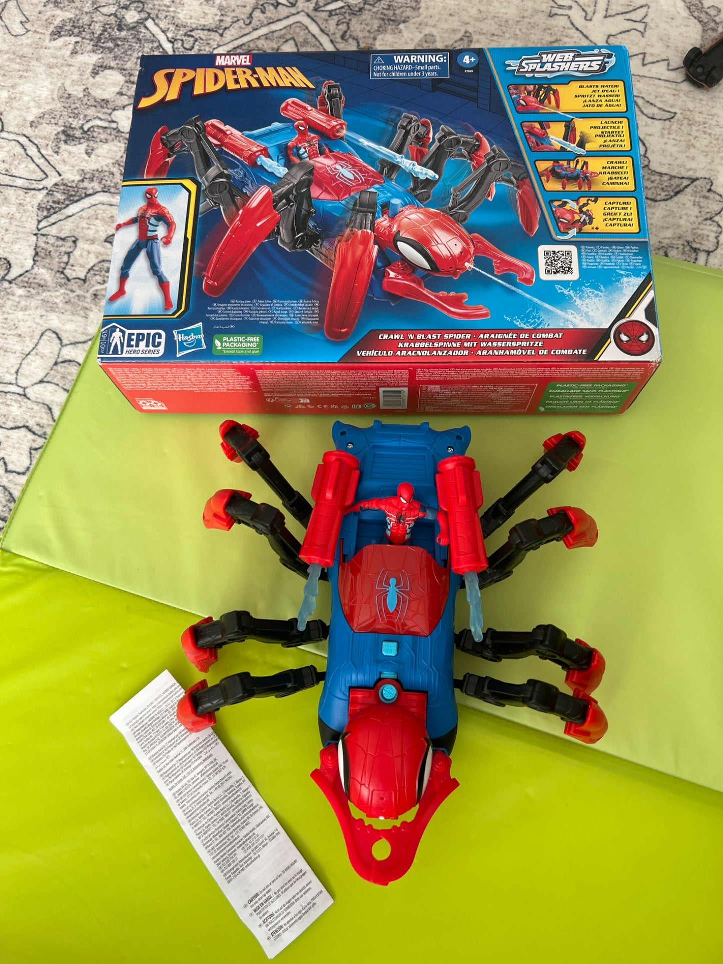 Spider-Man Crawl n’ Blast Spider