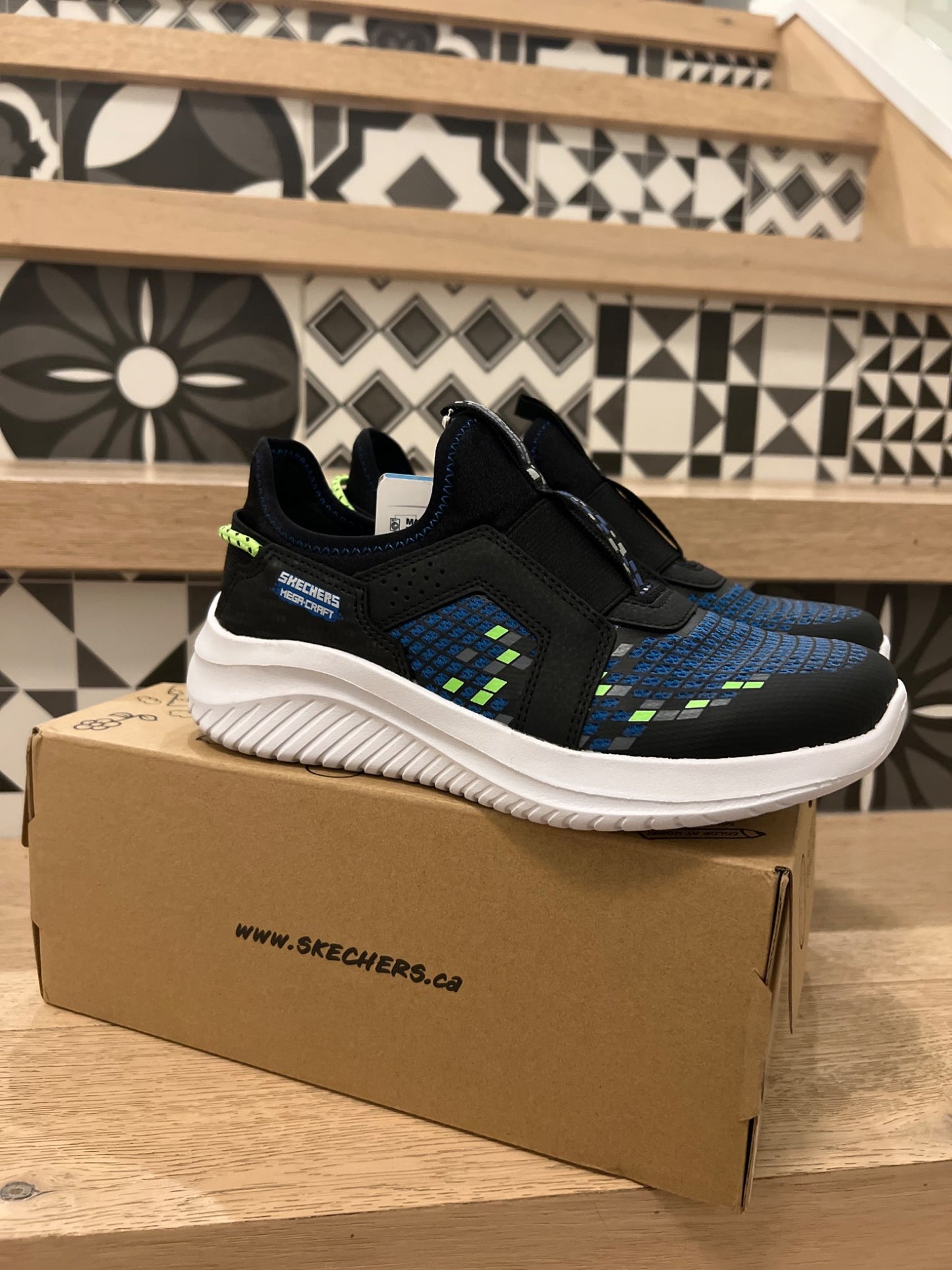 New Skechers size 2K mega craft slip on shoes, Shoes 2 (Kids:4-8yr)