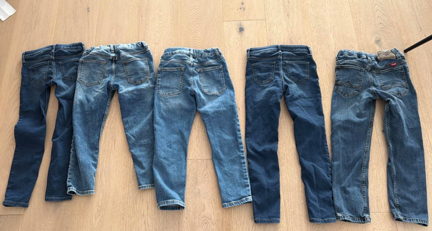 Jeans bundle sizes 5-7 (x5), Kids 5/5T