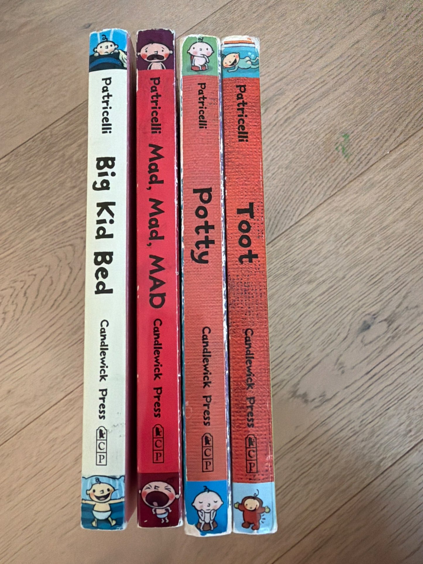 Leslie Patricelli Board books (x4)
