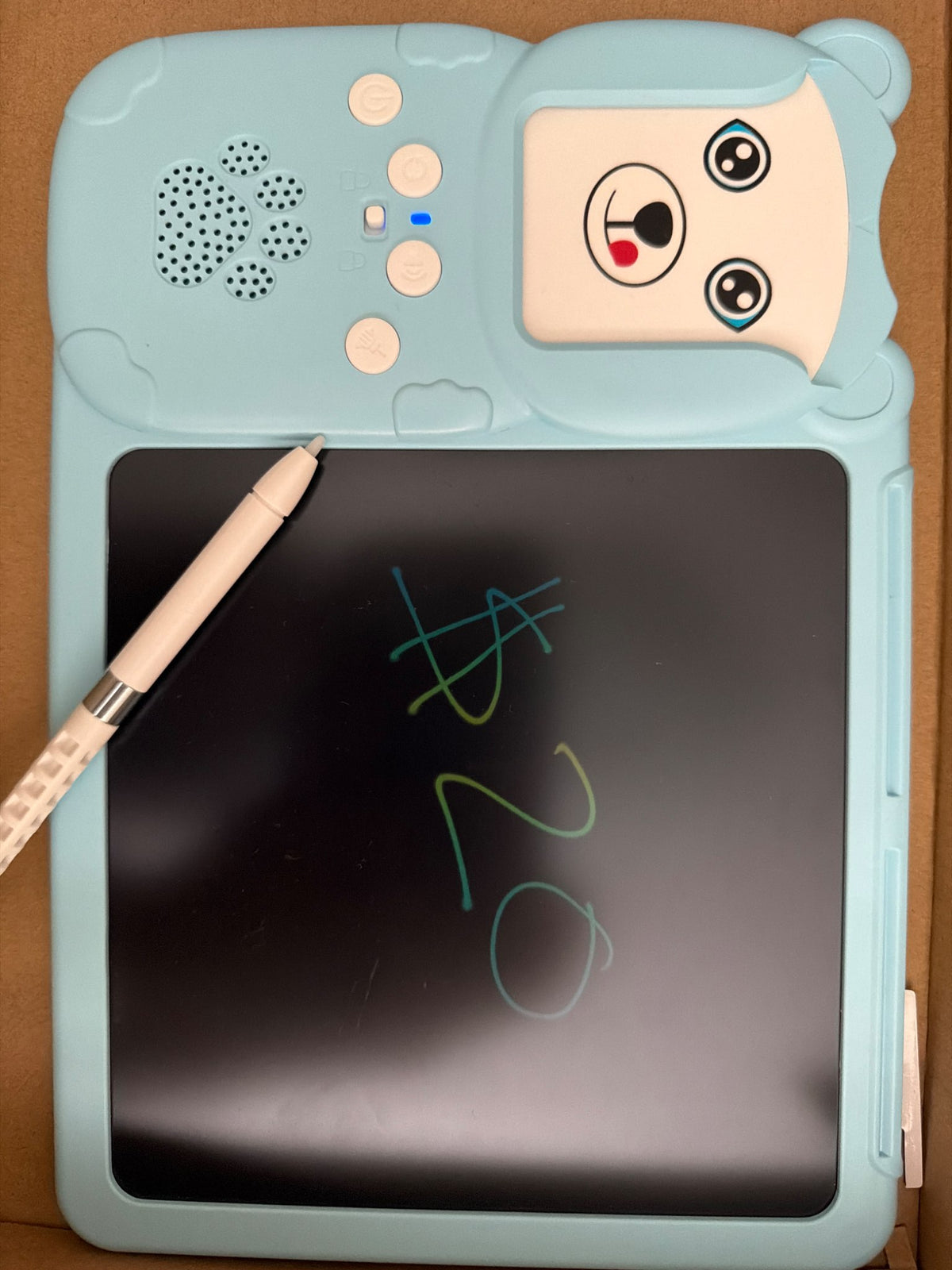 Educational tablet - writing and card reader