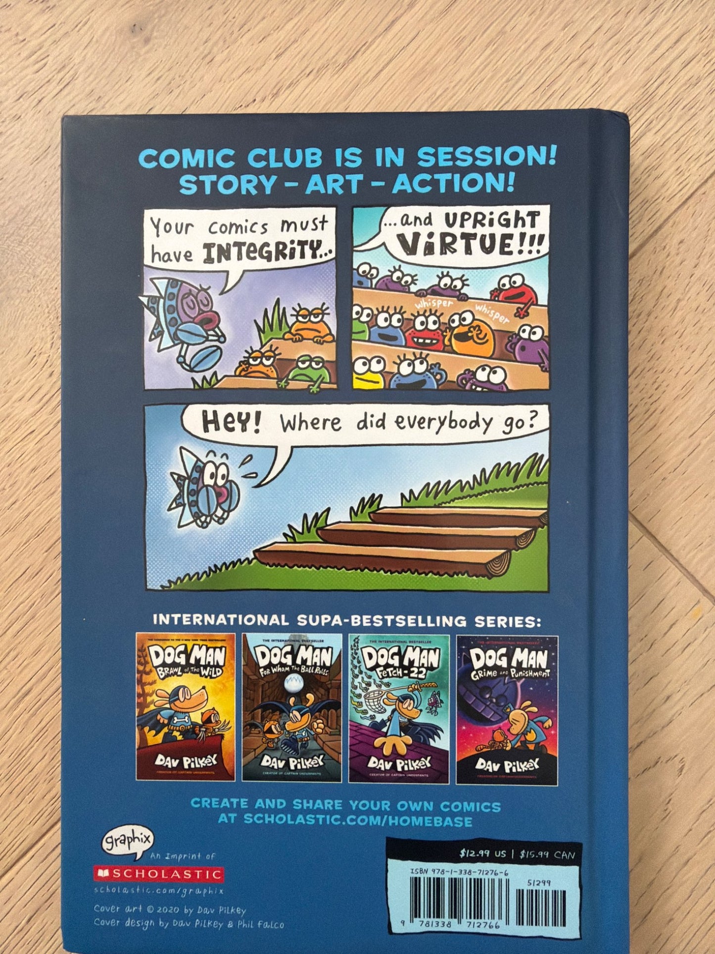 Catkid comic club by Dav Pilkey