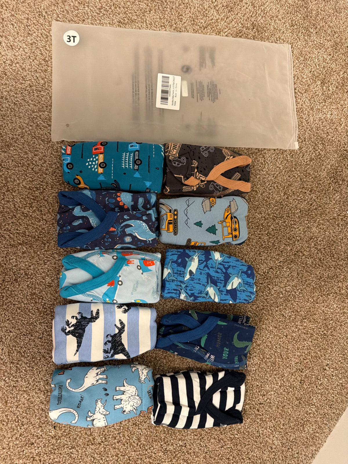 Training underwear (x10) 3T