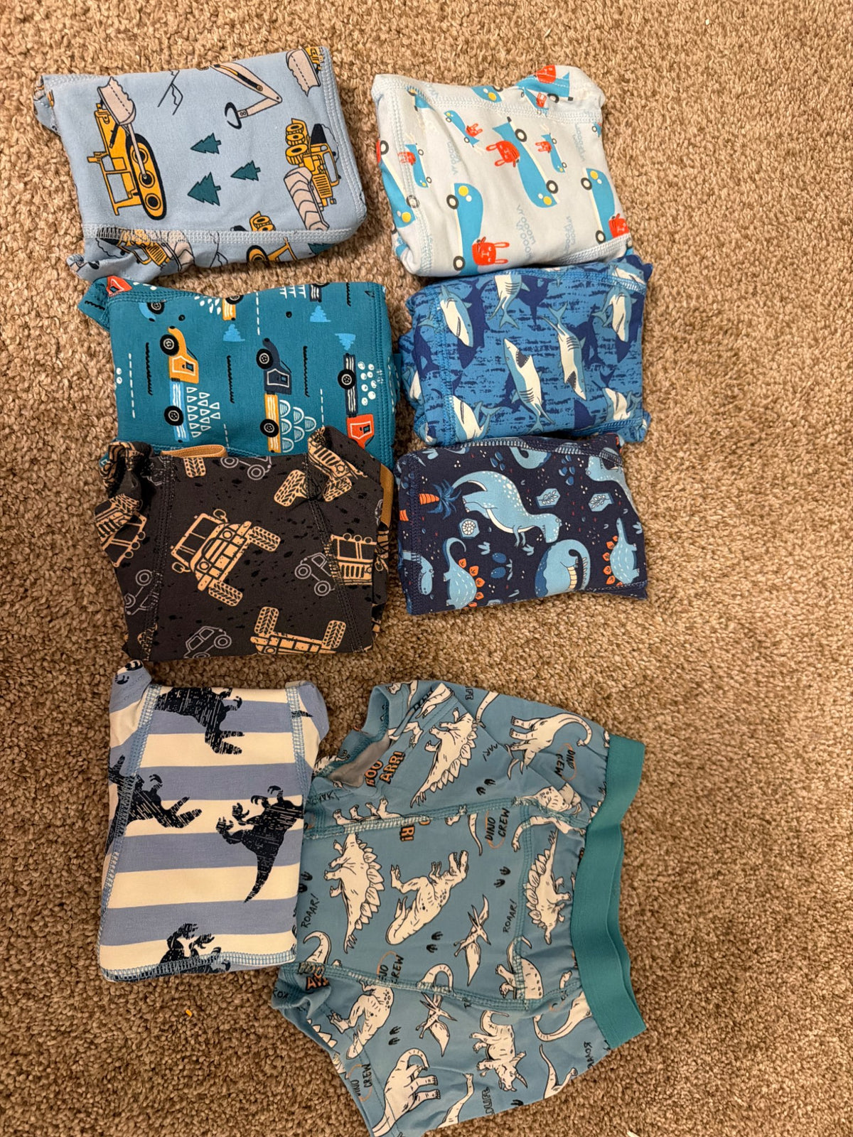 3T potty training underwear (x8)