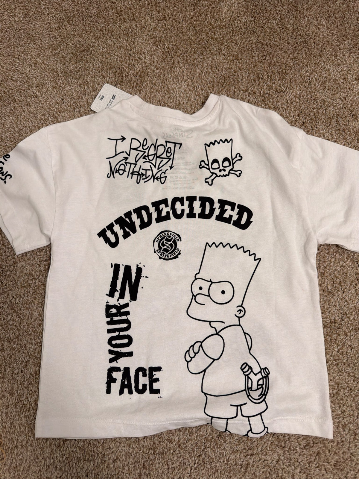 Size 6 simpsons t shirt NWT , Kids 6/6X