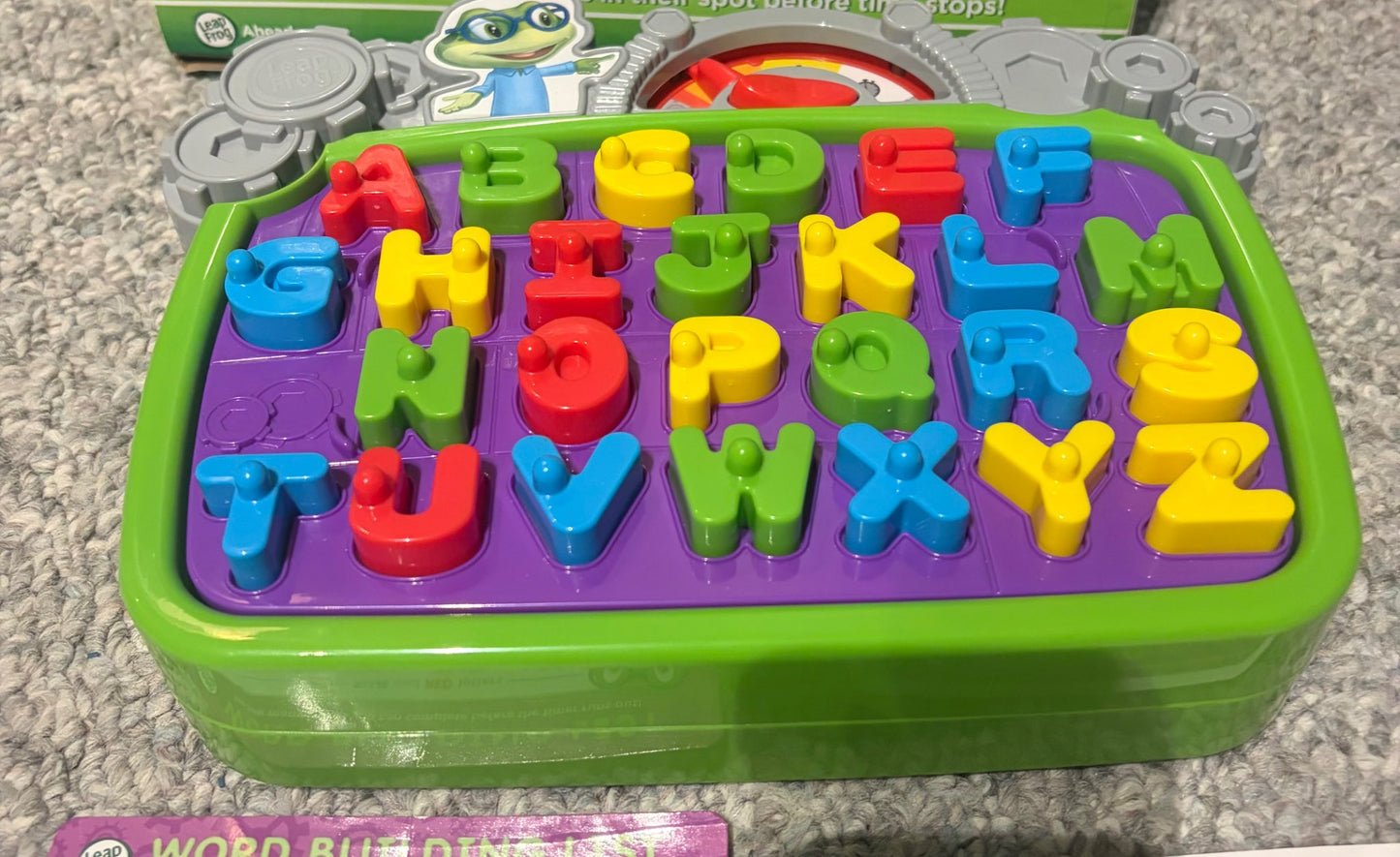 Leaping letters