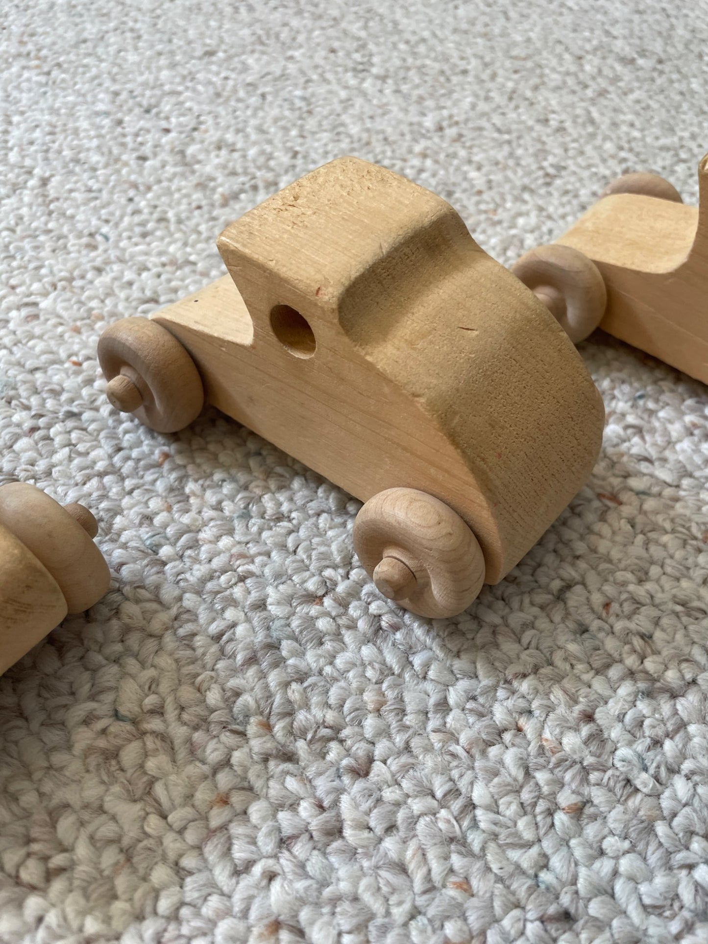 3 Wooden Trucks