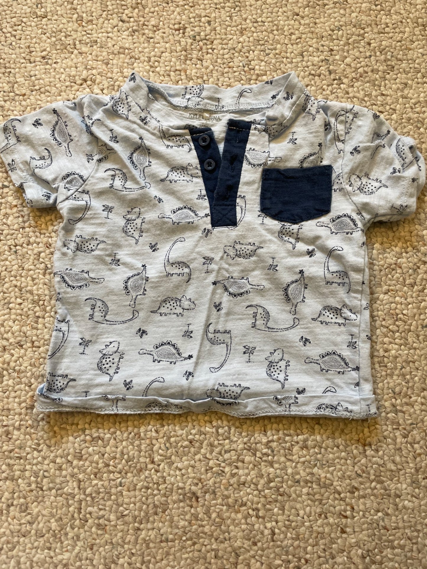 3 Short Sleeve & 2 Long Sleeve Bundle , Kids 12 Month (9-12M)