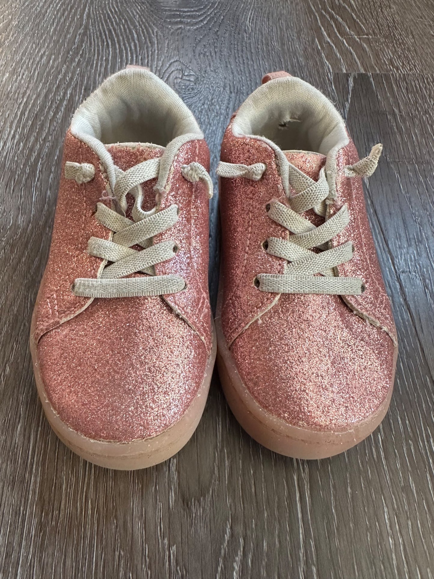 Pink glitter shoes, size 6, VGUC, Shoes 6 (Walkers:12-24 mth)