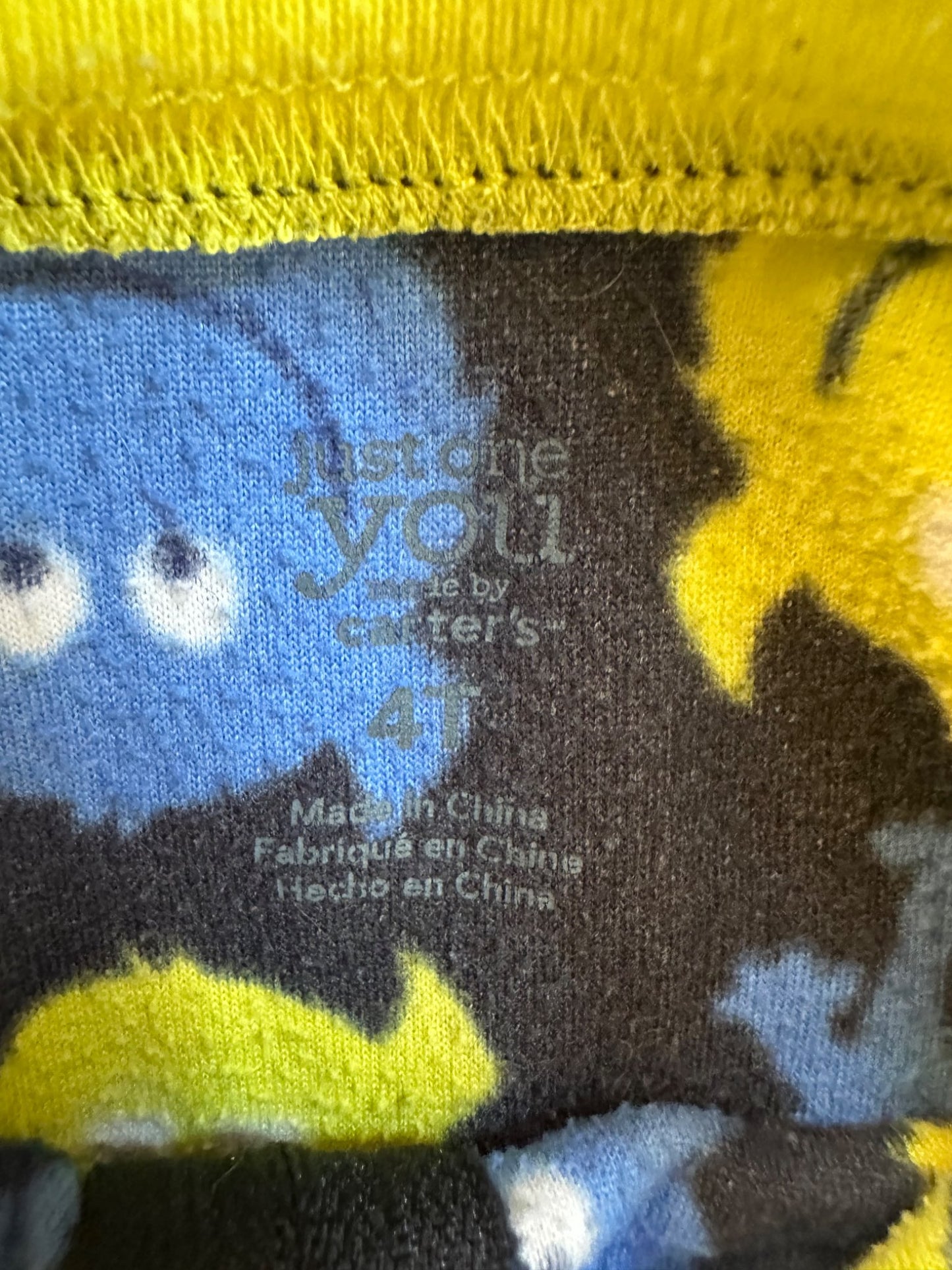 3 Fleece onesie pajamas, 4T, VGUC , Kids 4/4T