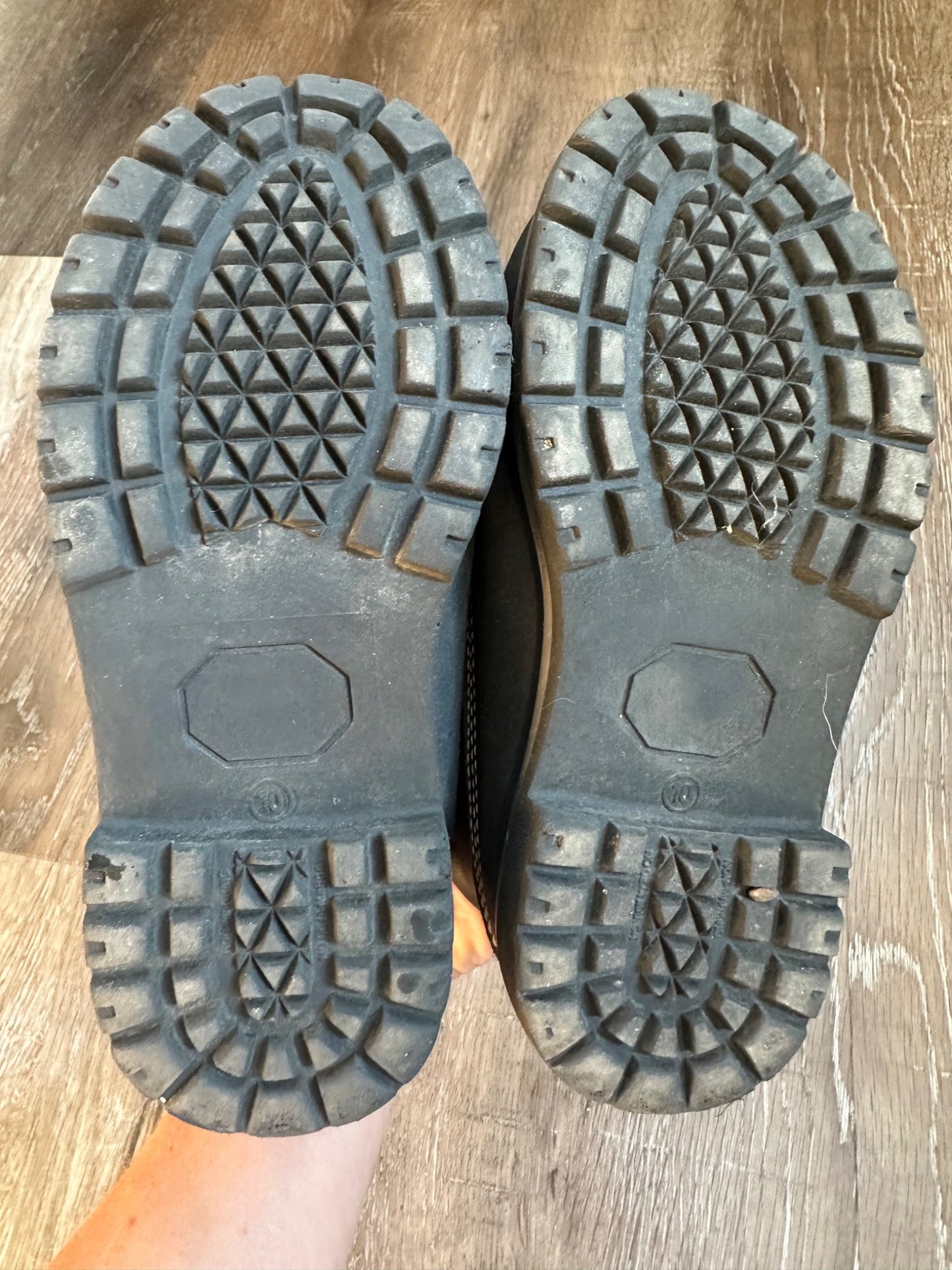 High-top boots, Charcoal, size 10 VGUC , Shoes 10 (Toddler:2-4yr)
