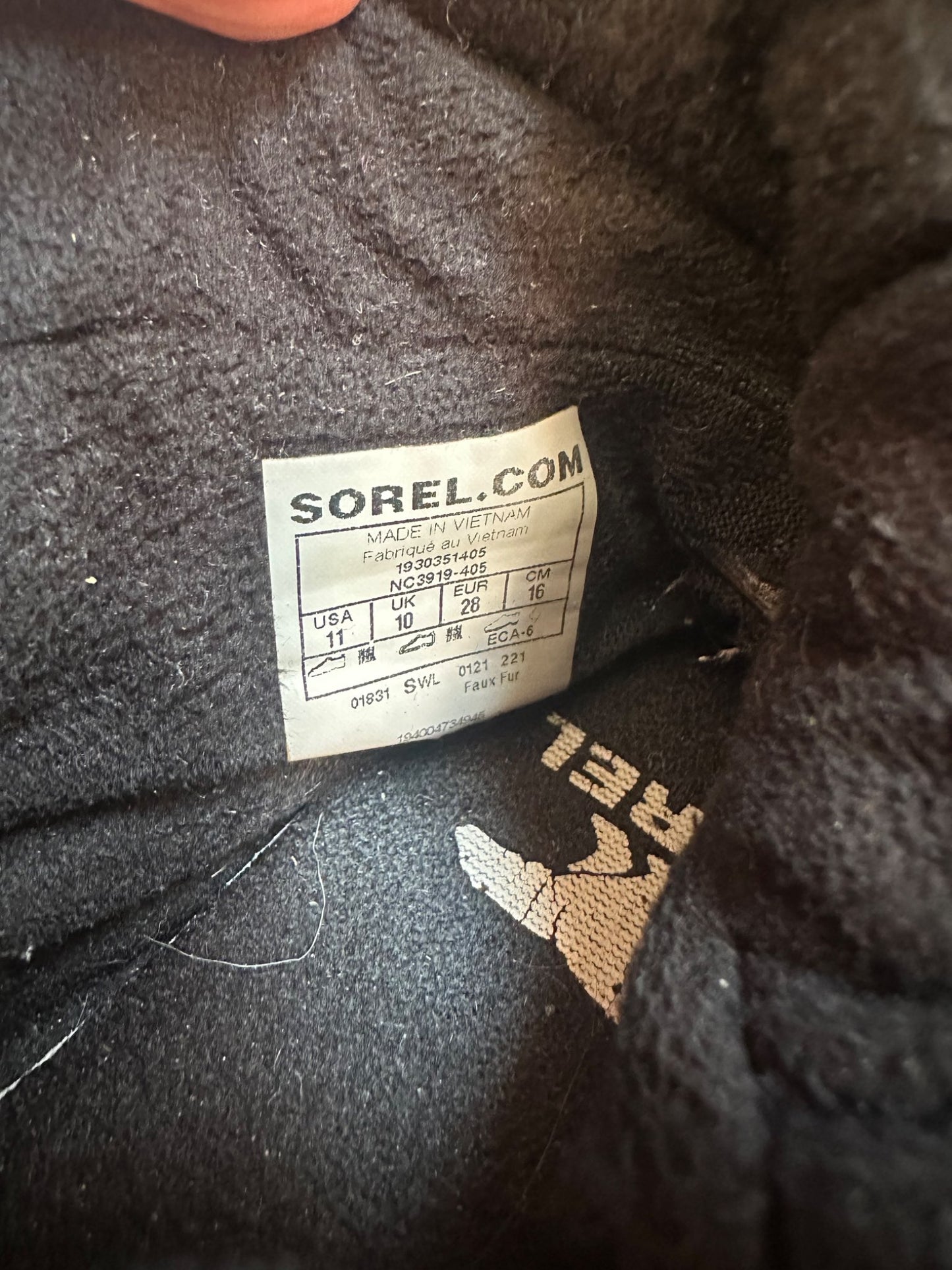 Sorel winter boots, Velcro straps, size 11, EUC , Shoes 11 (Toddler:2-4yr)