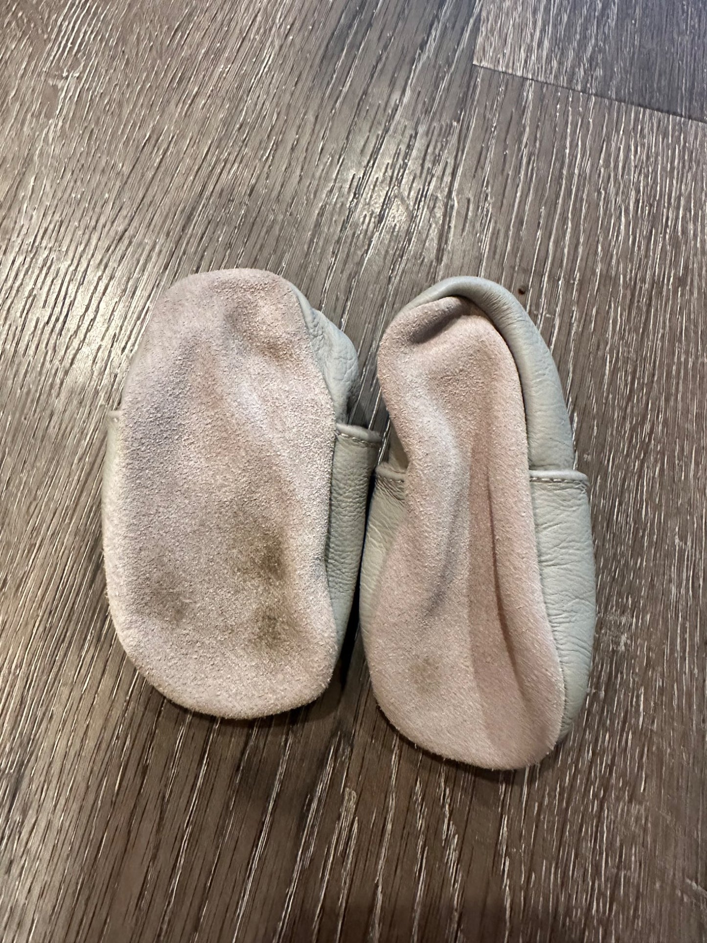 Joe Fresh leather moccasins, Size 12-18 months, VGUC , Shoes 5 (Walkers:12-24 mth)