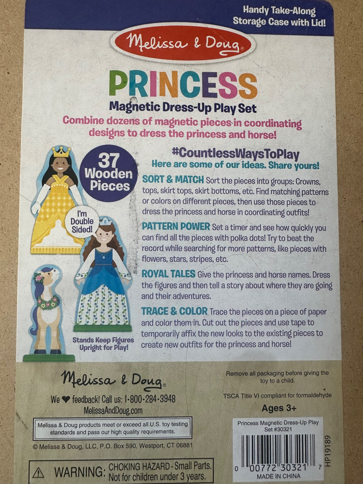 Melissa & Doug magnetic princess activity