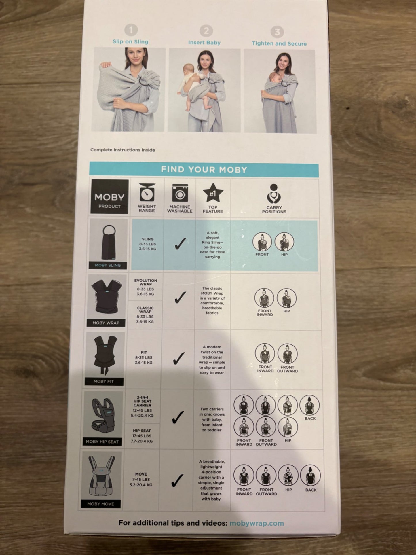 Moby Ring Sling