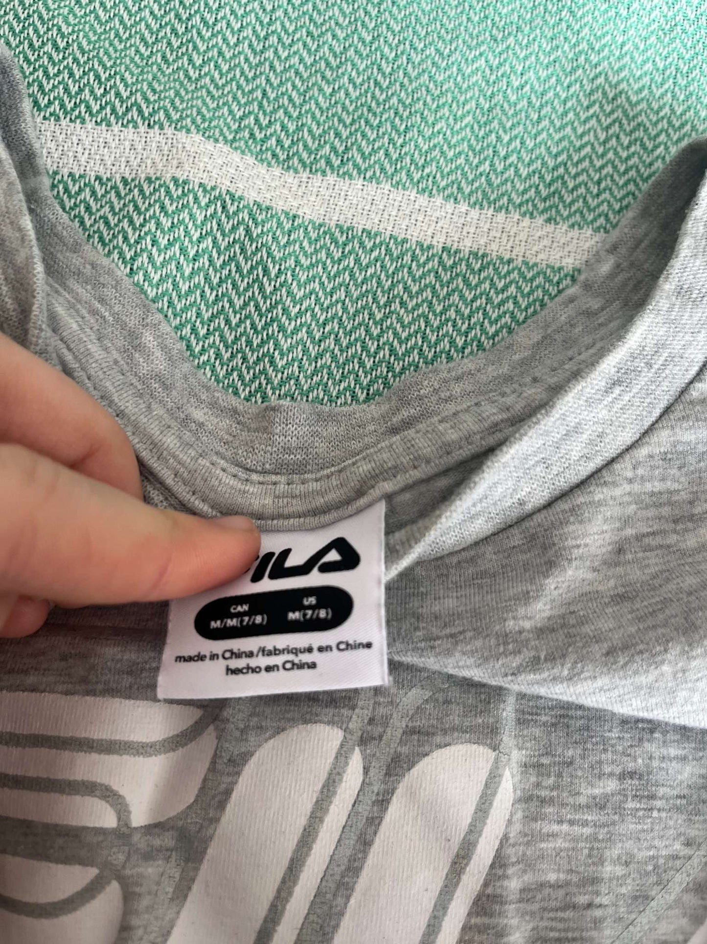 Fila Shirt - Size 7/8, Kids 7