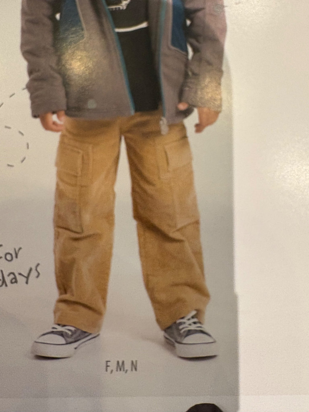 VGUC* Peekaboo Beans "Ranger Pants" Size 5, Kids 5/5T