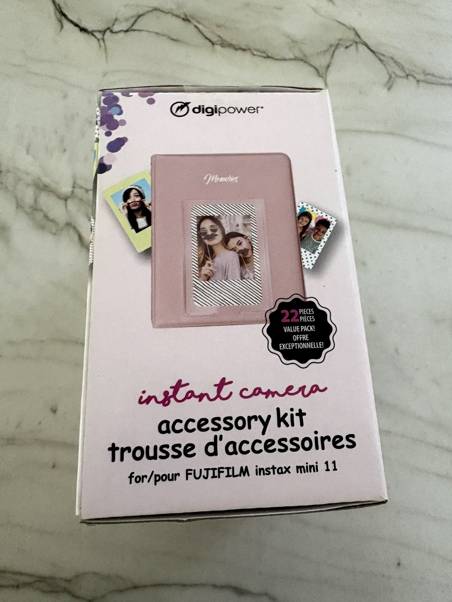 NWT digipower Instant Camera Accessory Kit for FujiFilm Instax mini 11