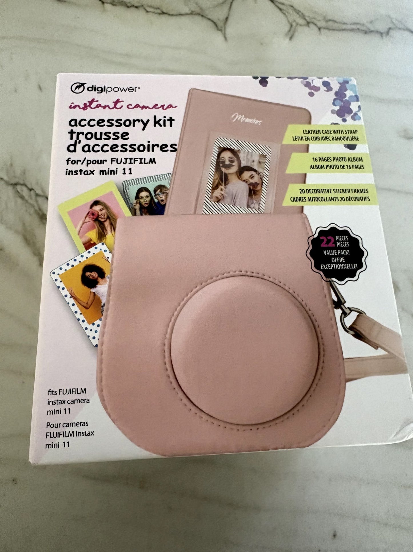 NWT digipower Instant Camera Accessory Kit for FujiFilm Instax mini 11