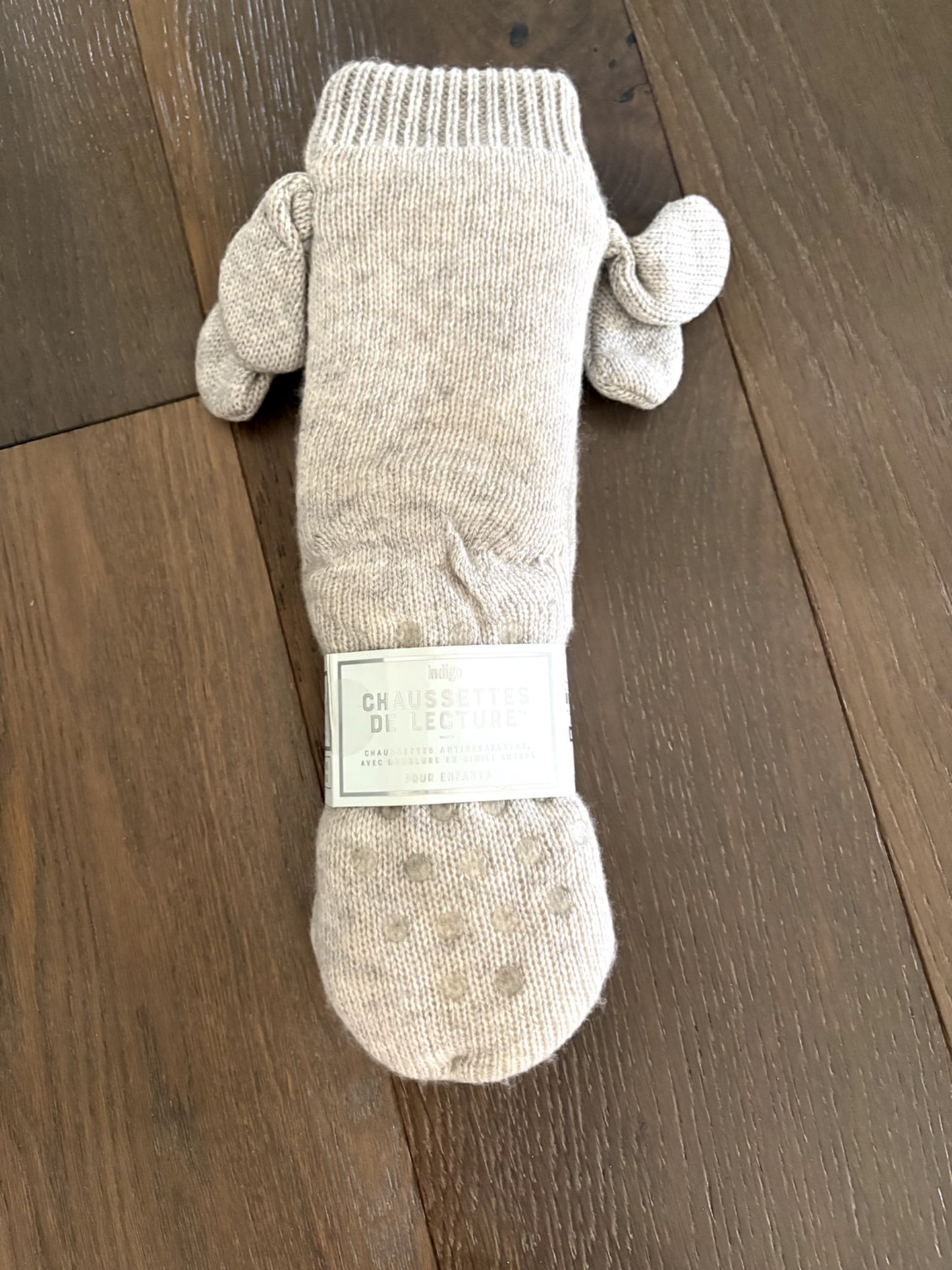 NWT Indigo "Puppy" Reading Socks _ Fits age 5-8, Shoes 13 (Kids:4-8yr)
