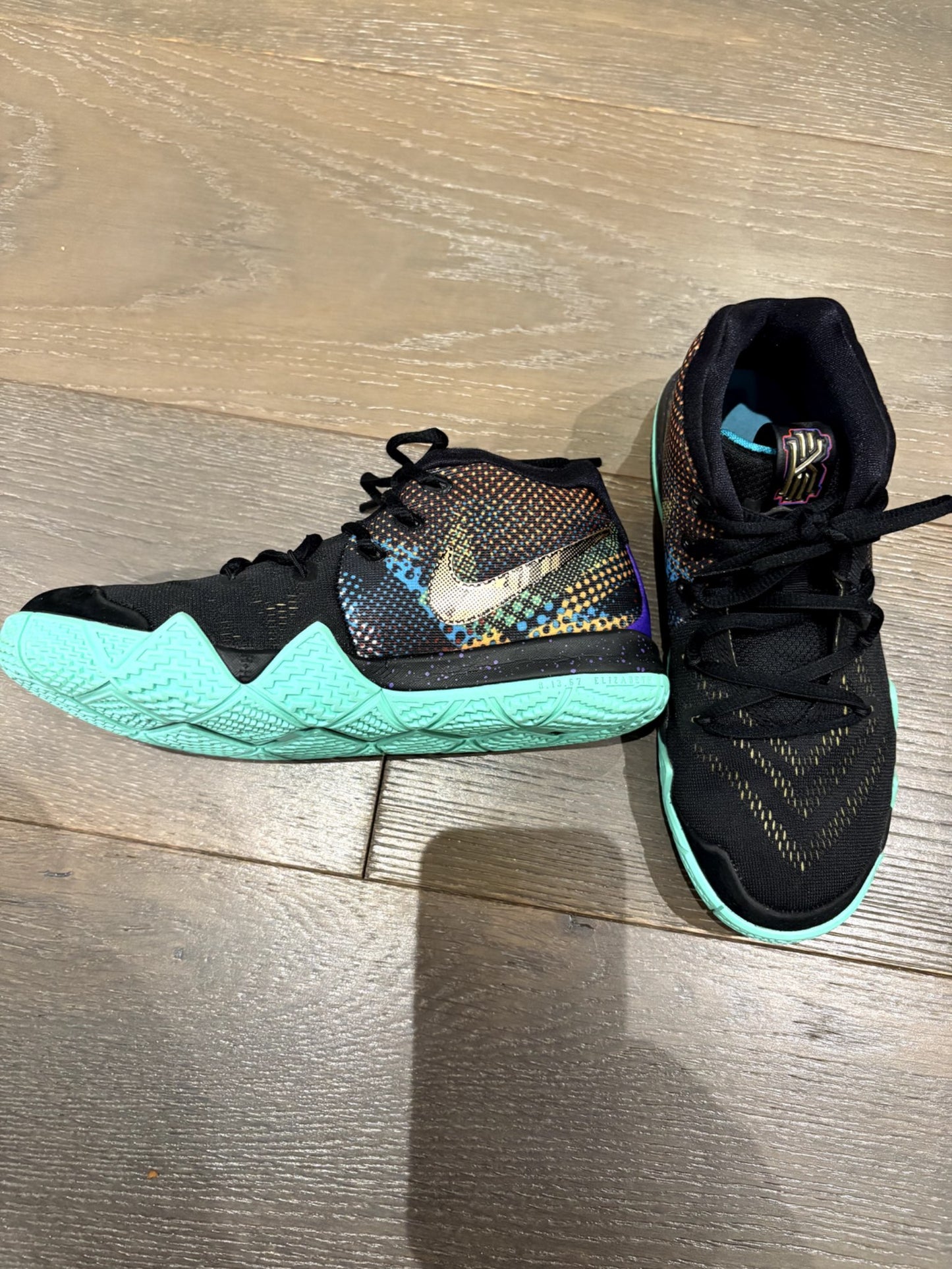 EUC Nike Kyrie 4 ‘Mamba Mentality’ Basketball Shoe - Size 3Y, Shoes 3 (Kids:4-8yr)