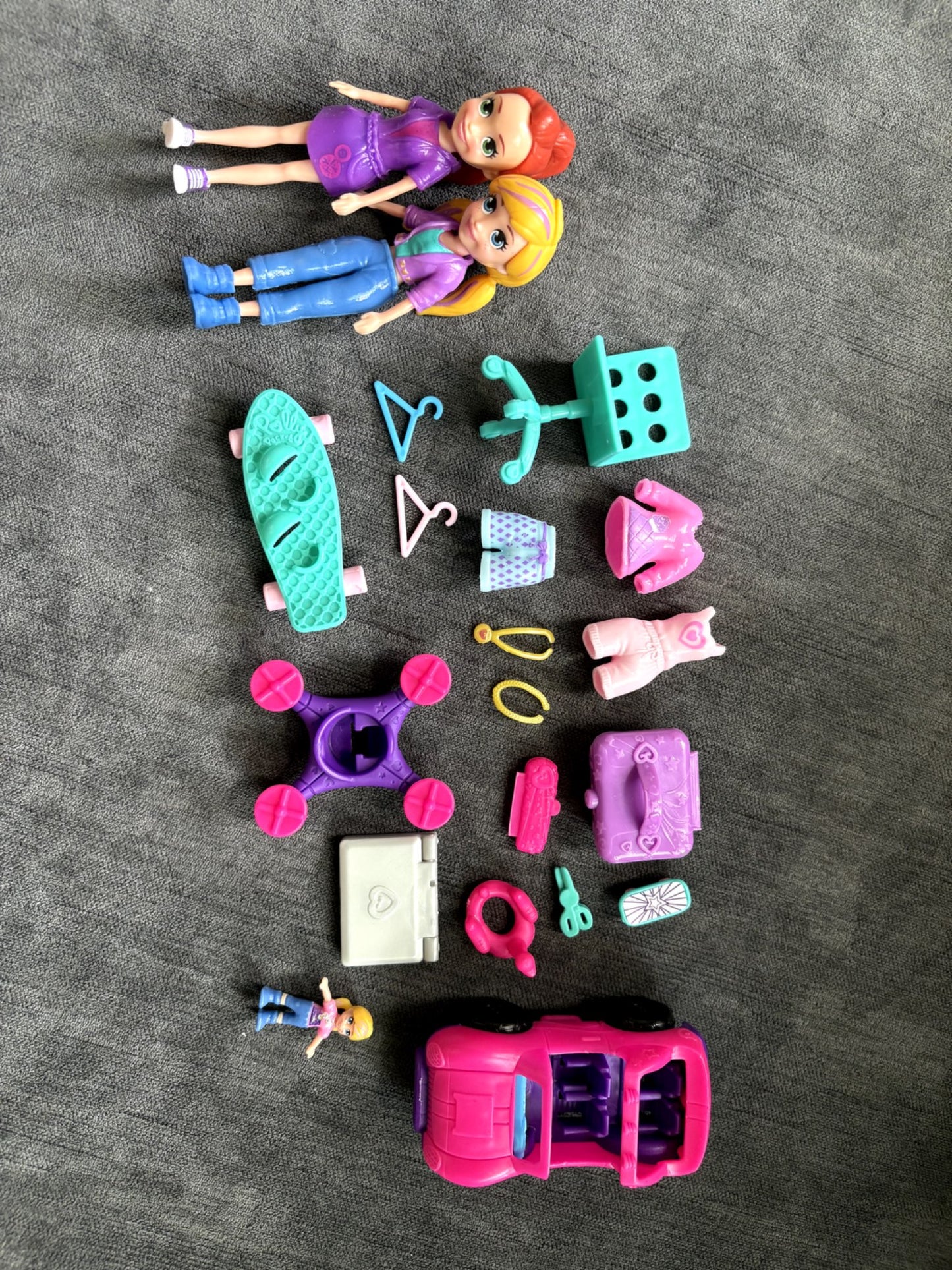 VGUC Polly Pocket Room Transformation Play set