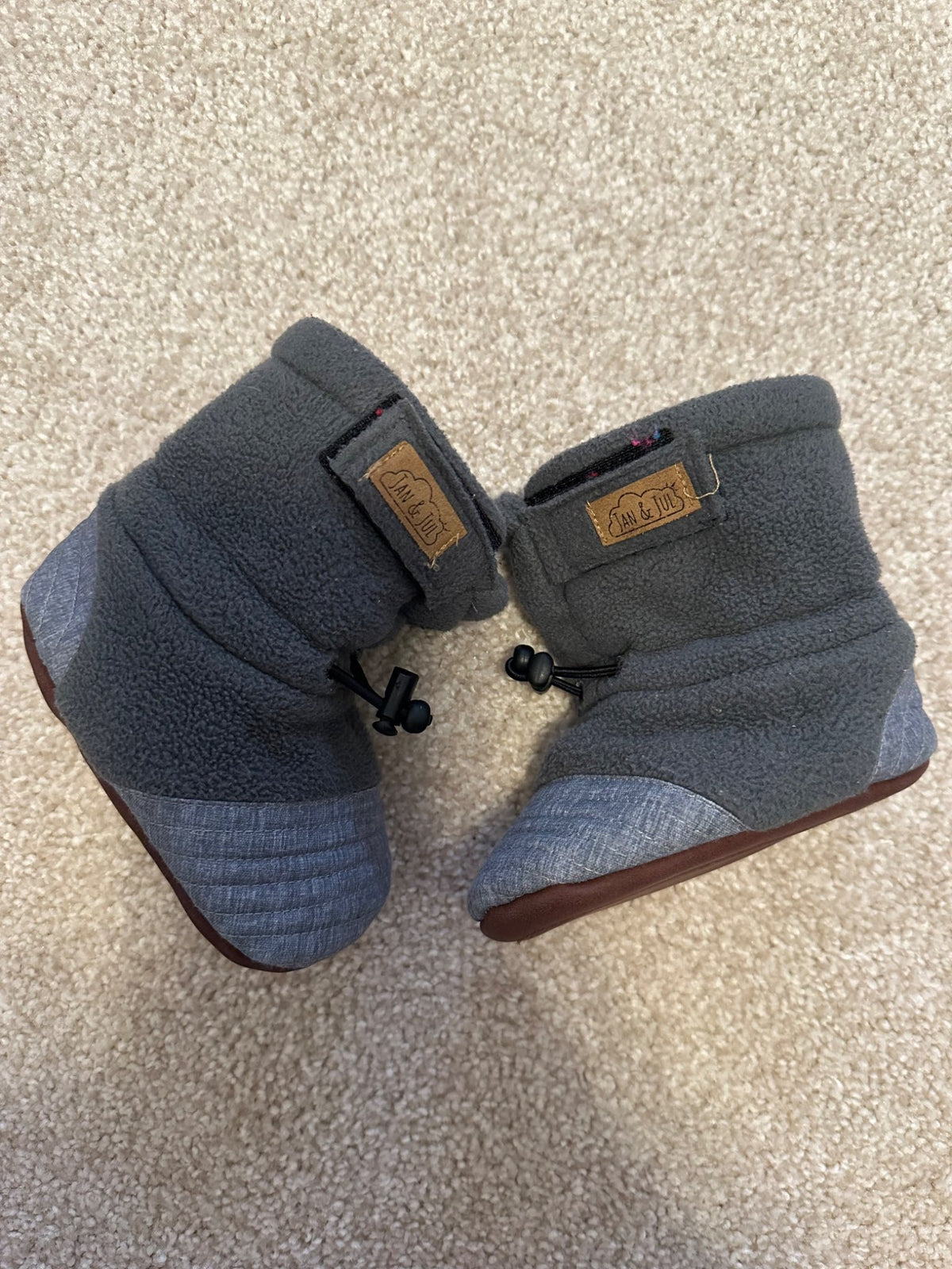 Jan and Jul baby boots size medium
