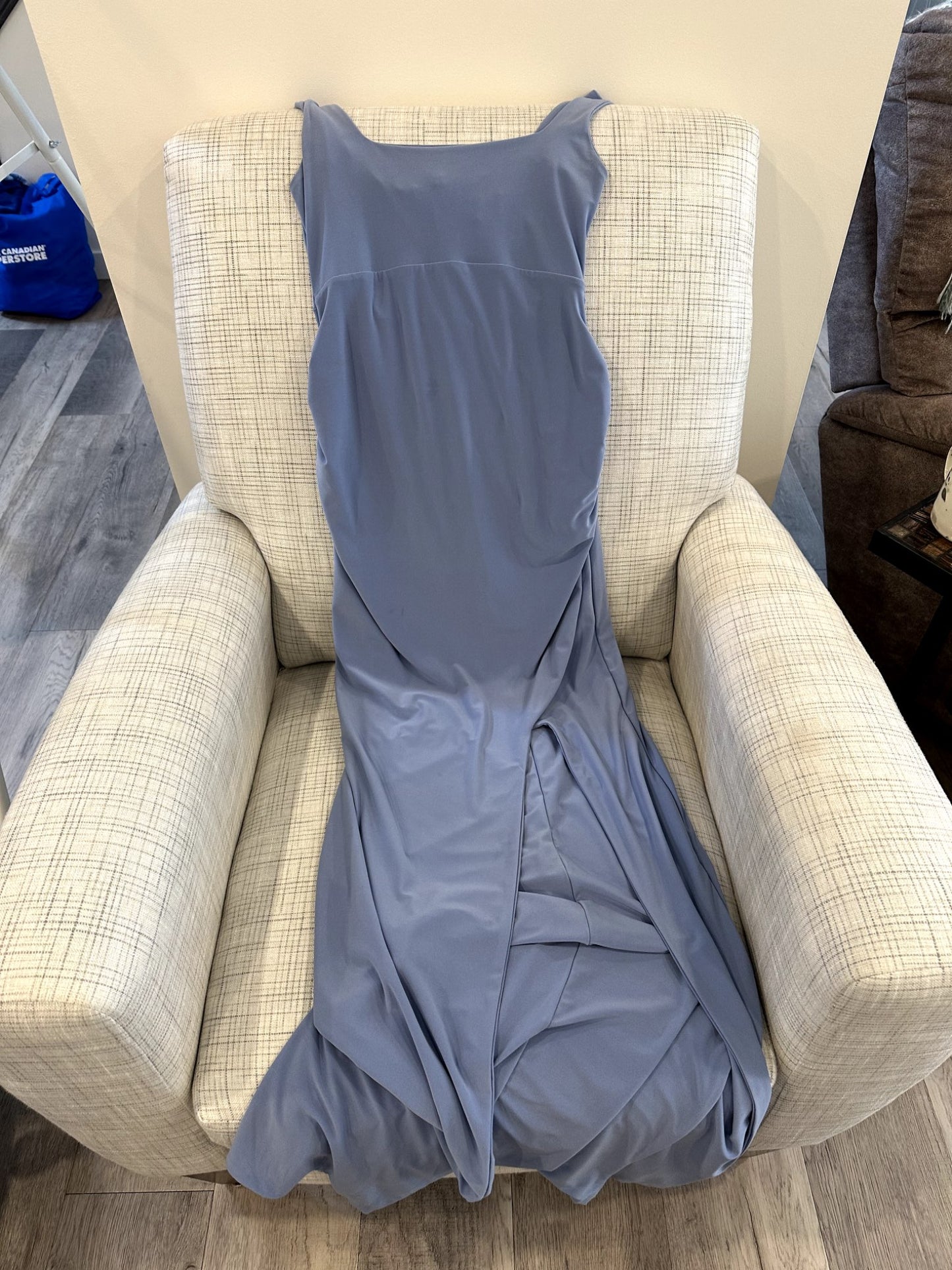 Club L London Maternity Dress, Blue, Size 6, Maternity S (4-6)