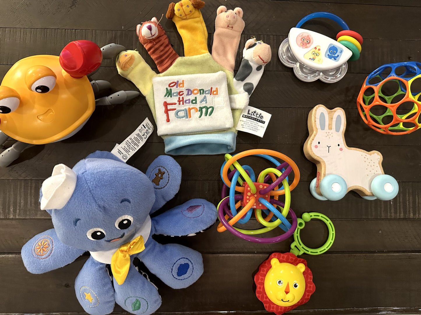 Baby Tummy Time and First Toys Bundle